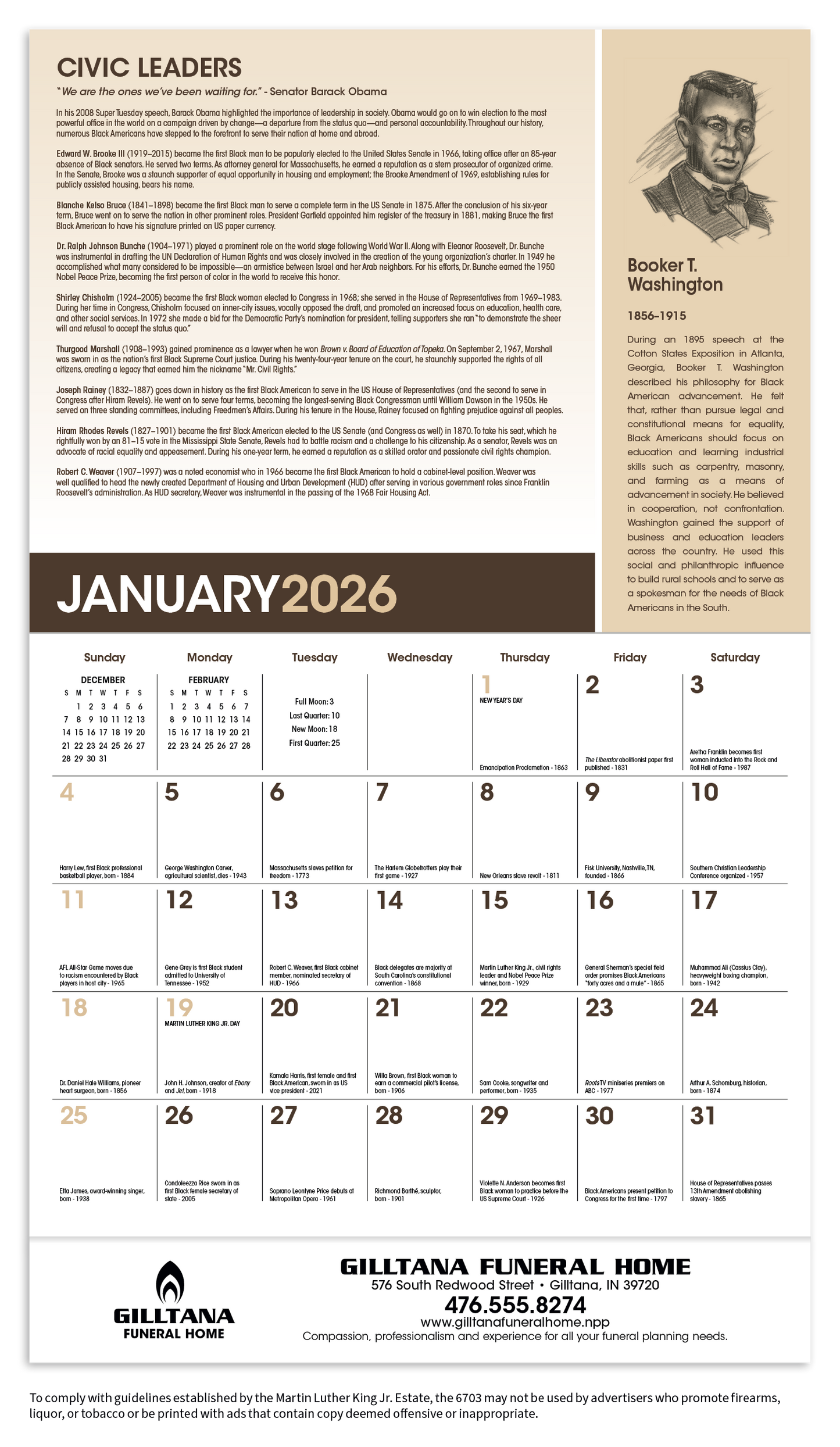 Triumph Calendars AfricanAmerican Heritage Dr Martin Luther King Jr Calendar-6703