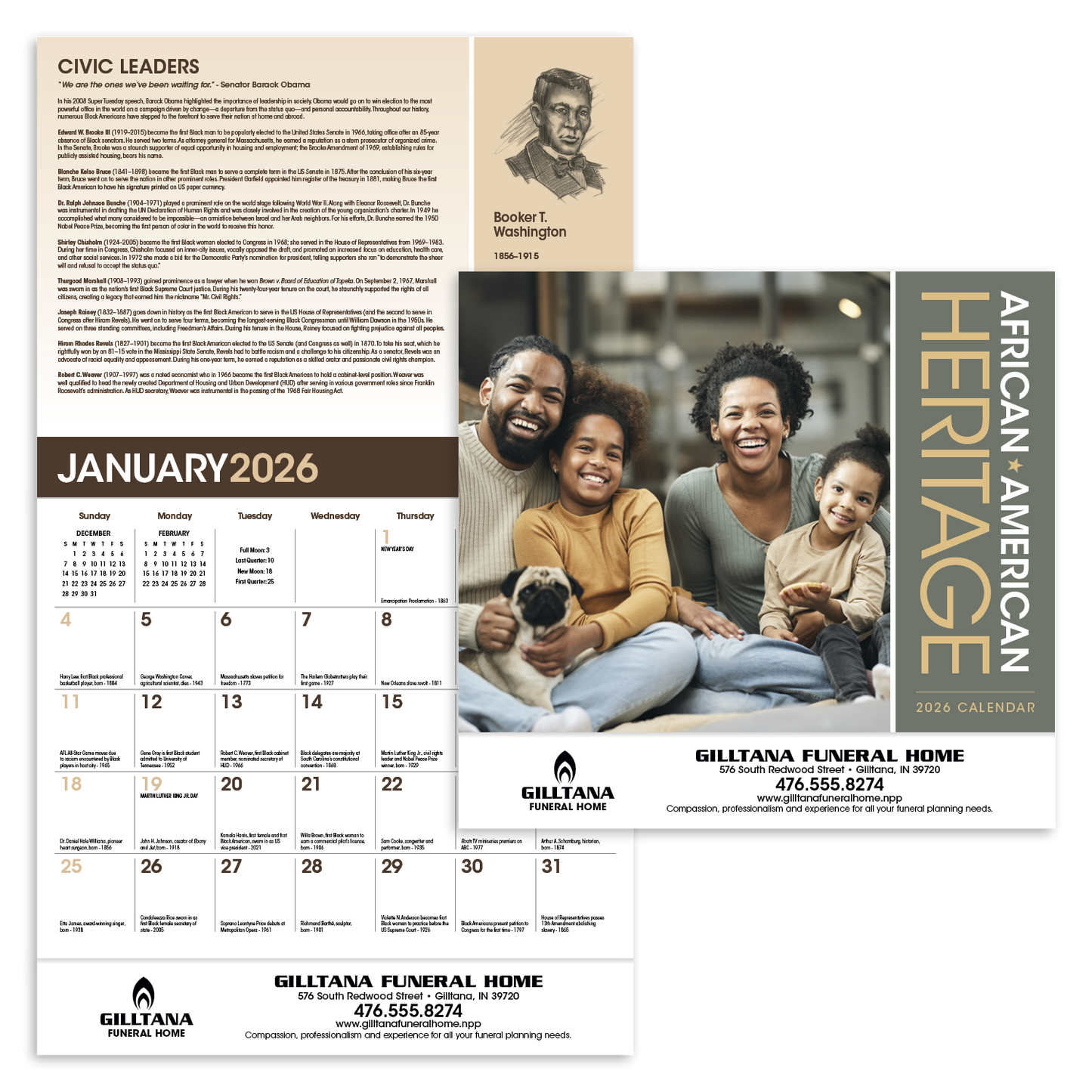 Triumph Calendars AfricanAmerican Heritage Family Calendar-6704