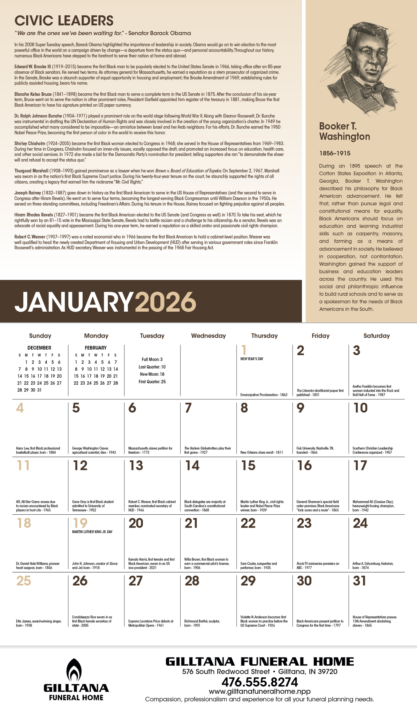 Triumph Calendars AfricanAmerican Heritage Family Calendar-6704
