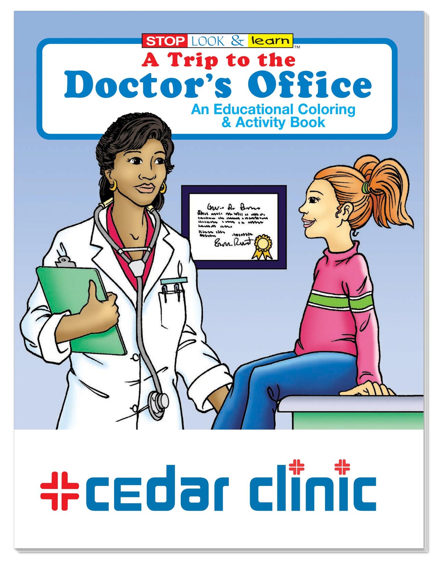 Coloring Book A Trip to the Doctors Office-20627