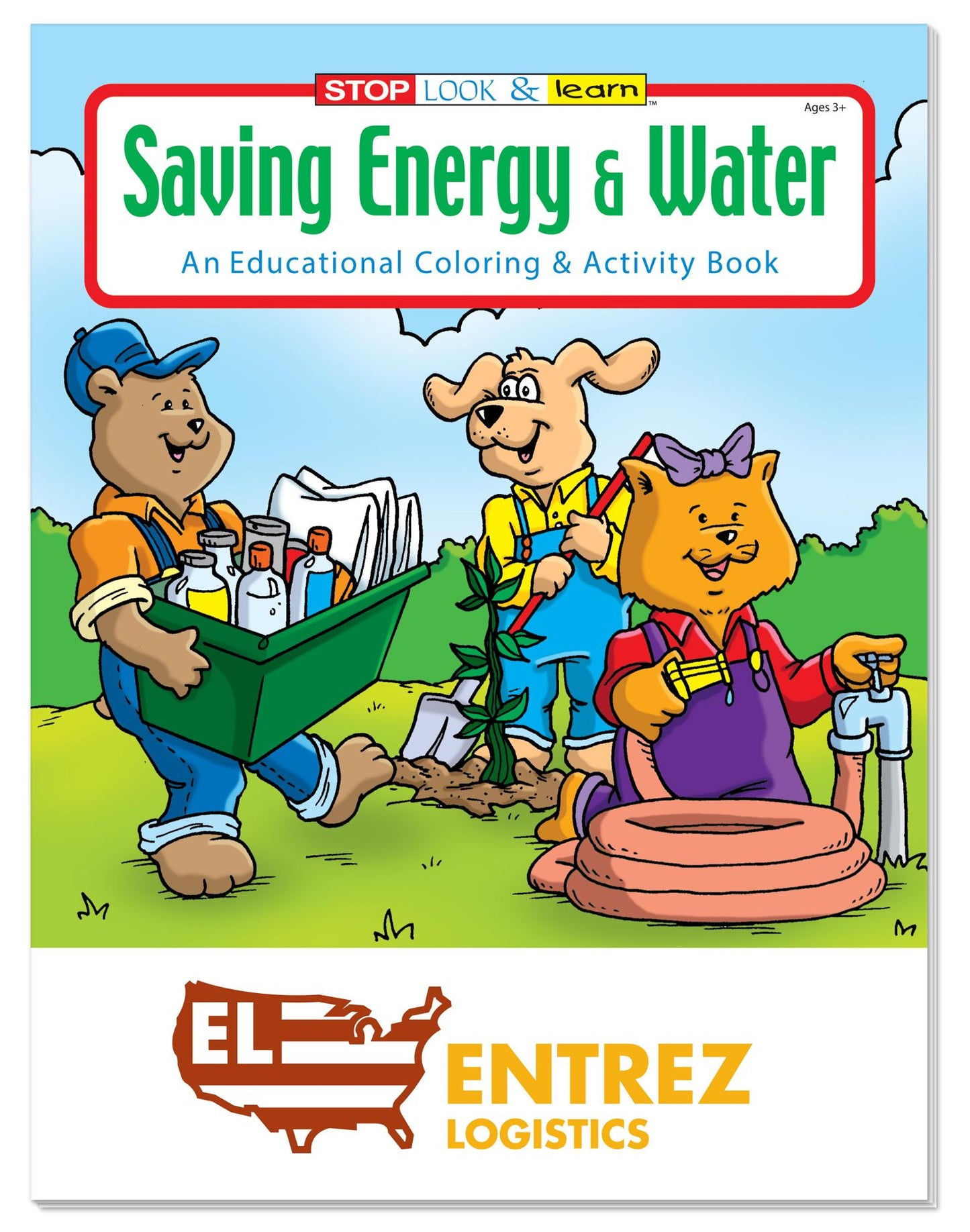 Coloring Book Saving Energy and Water-40655
