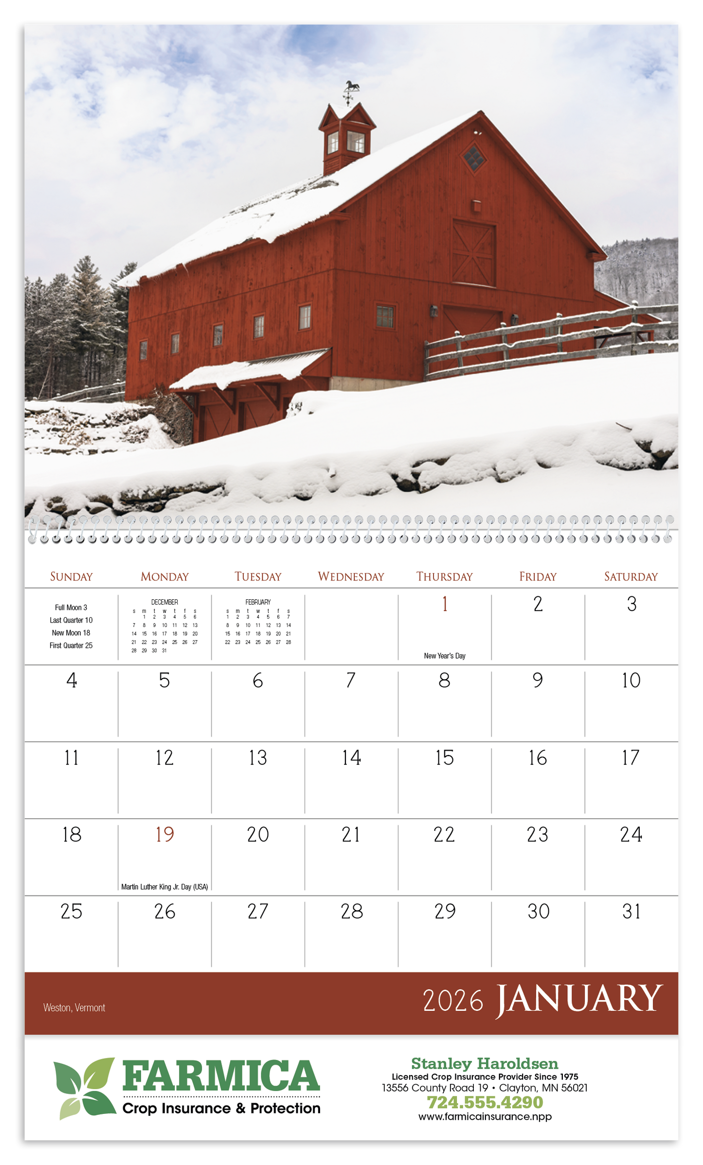 Triumph Calendars Barns Calendar-1700