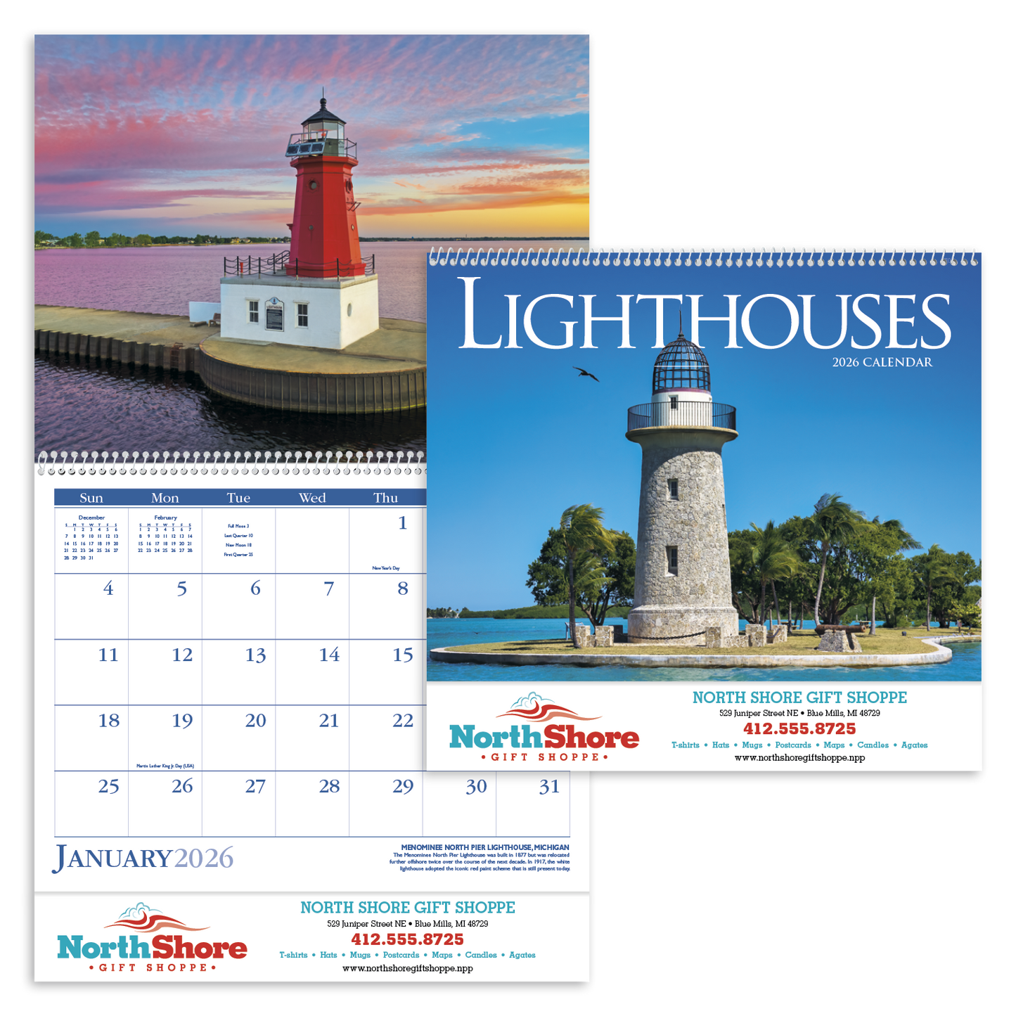 Triumph Calendars Lighthouses Calendar-1703