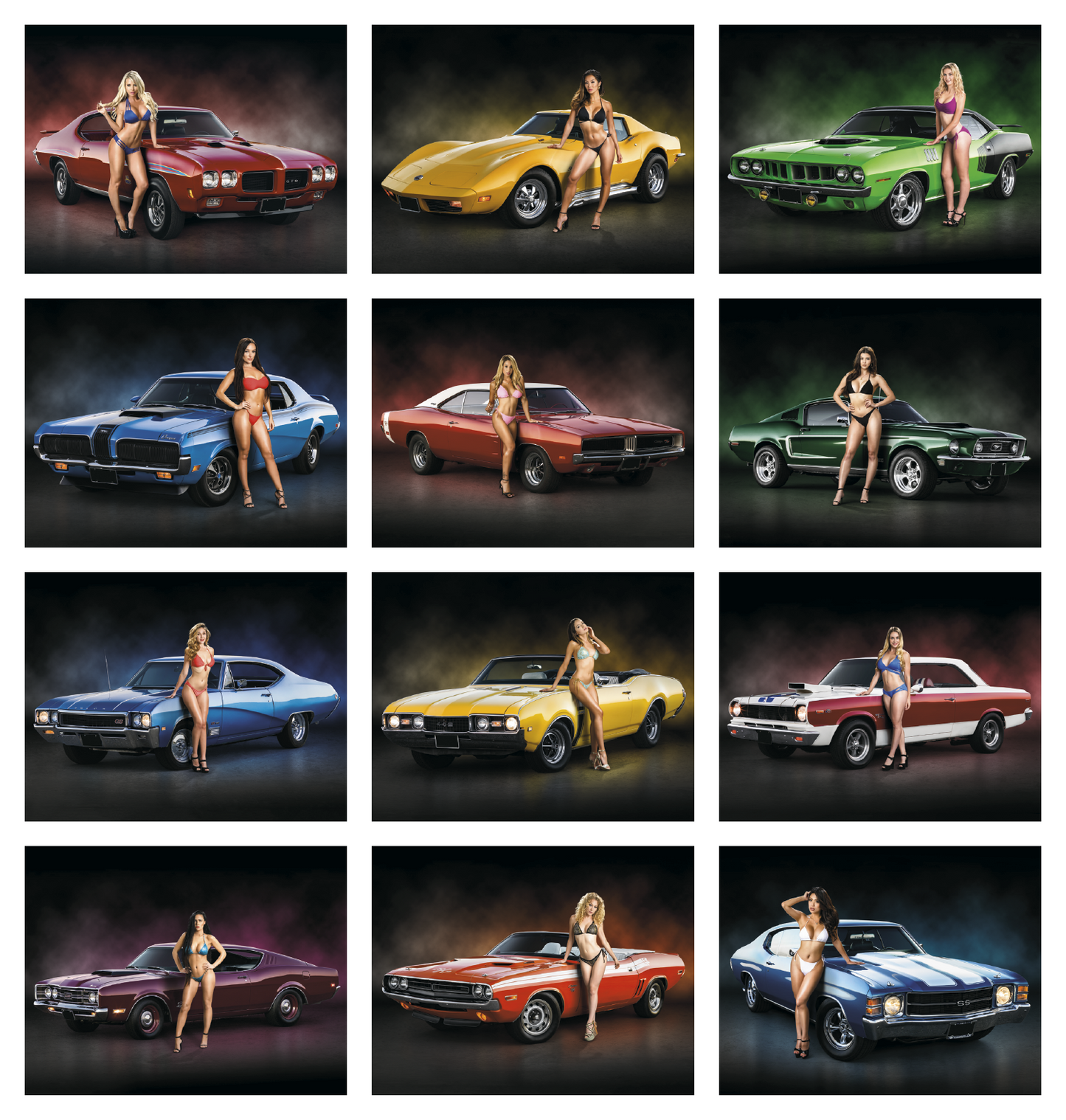 Triumph Calendars American Muscle Calendar-1854