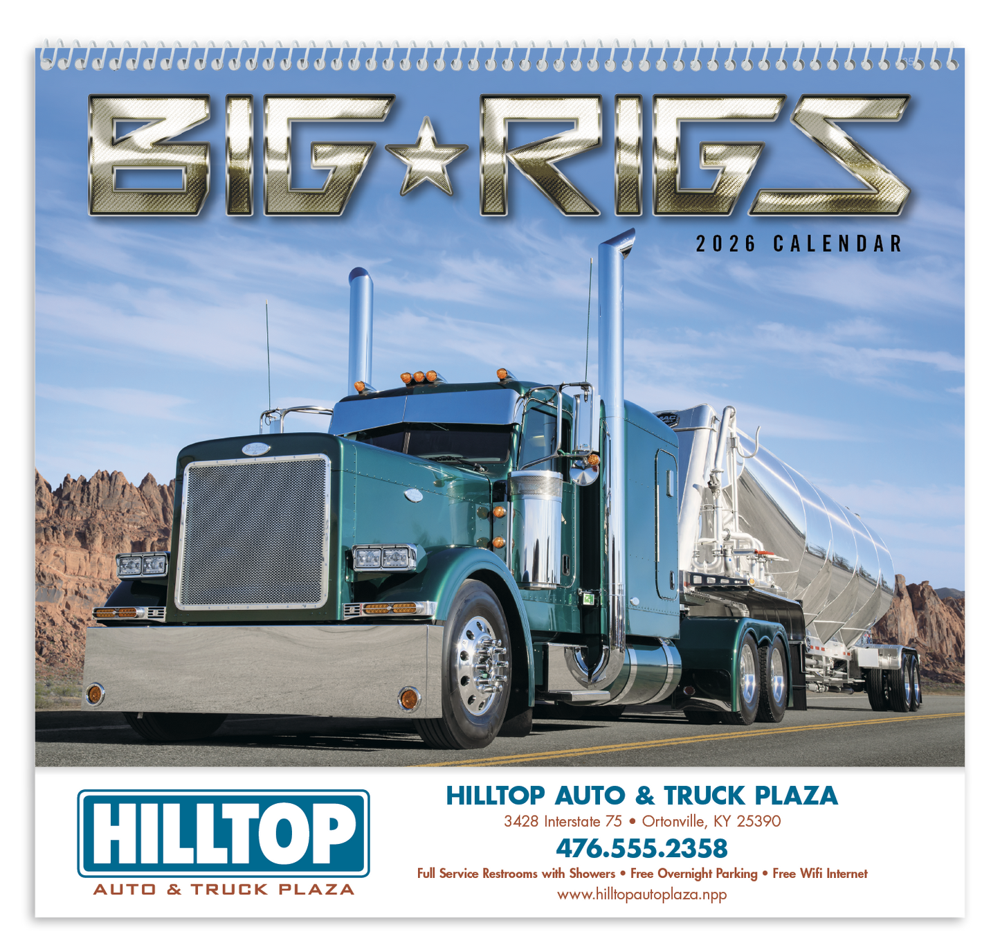 Triumph Calendars Big Rigs Calendar-1855