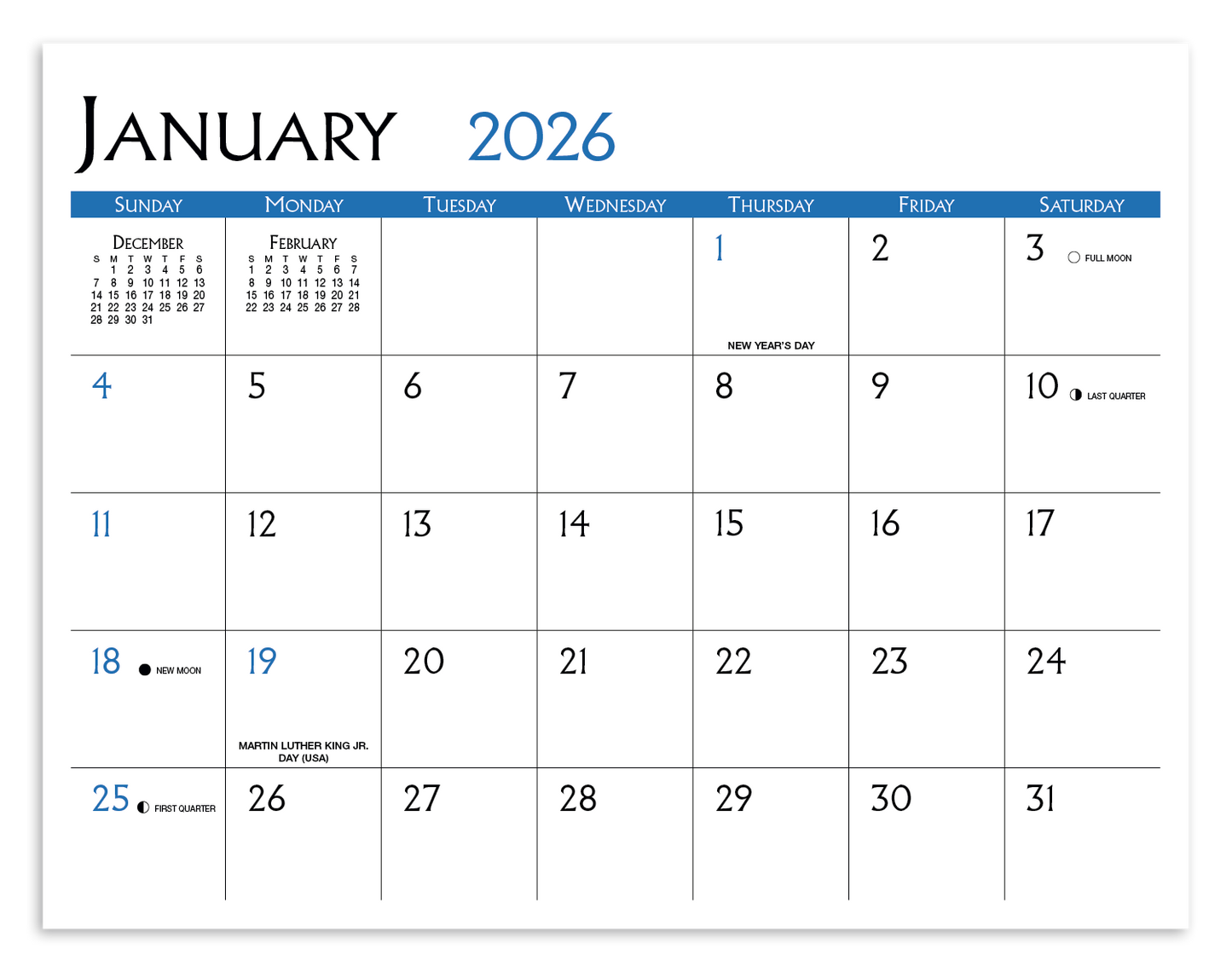 Triumph Calendars Small Quantity Custom Spiral Calendar-350