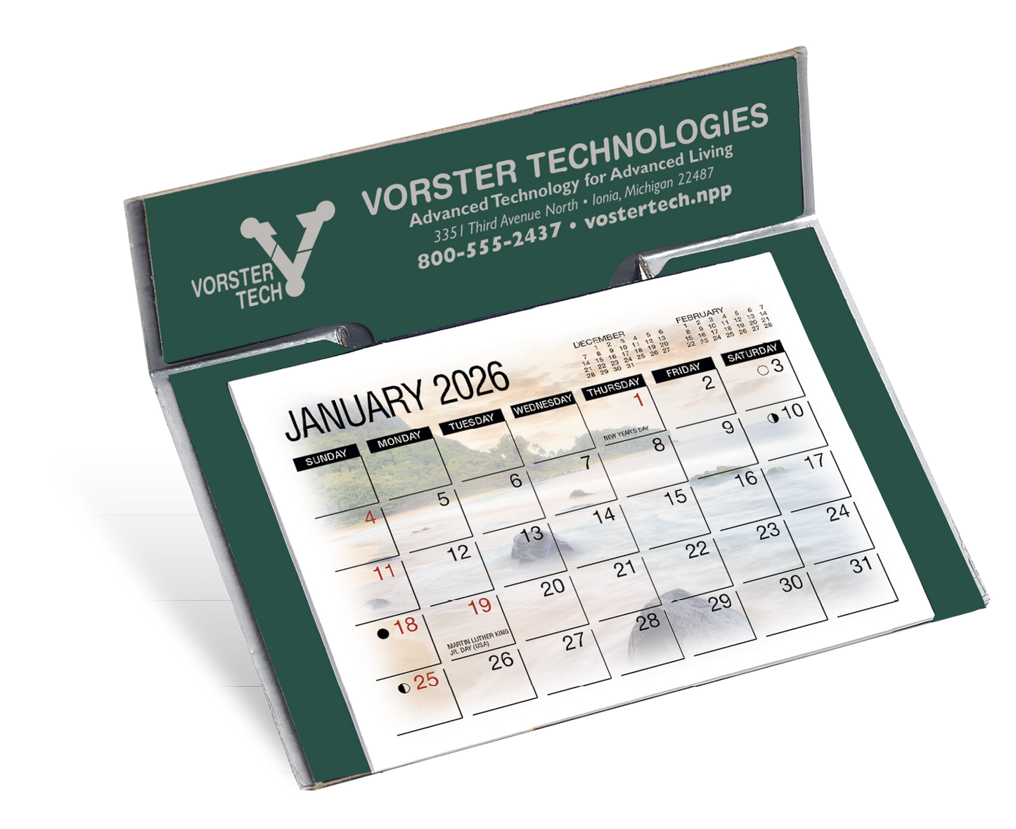 Triumph Calendars Americas Beauty Desk Calendar-4303