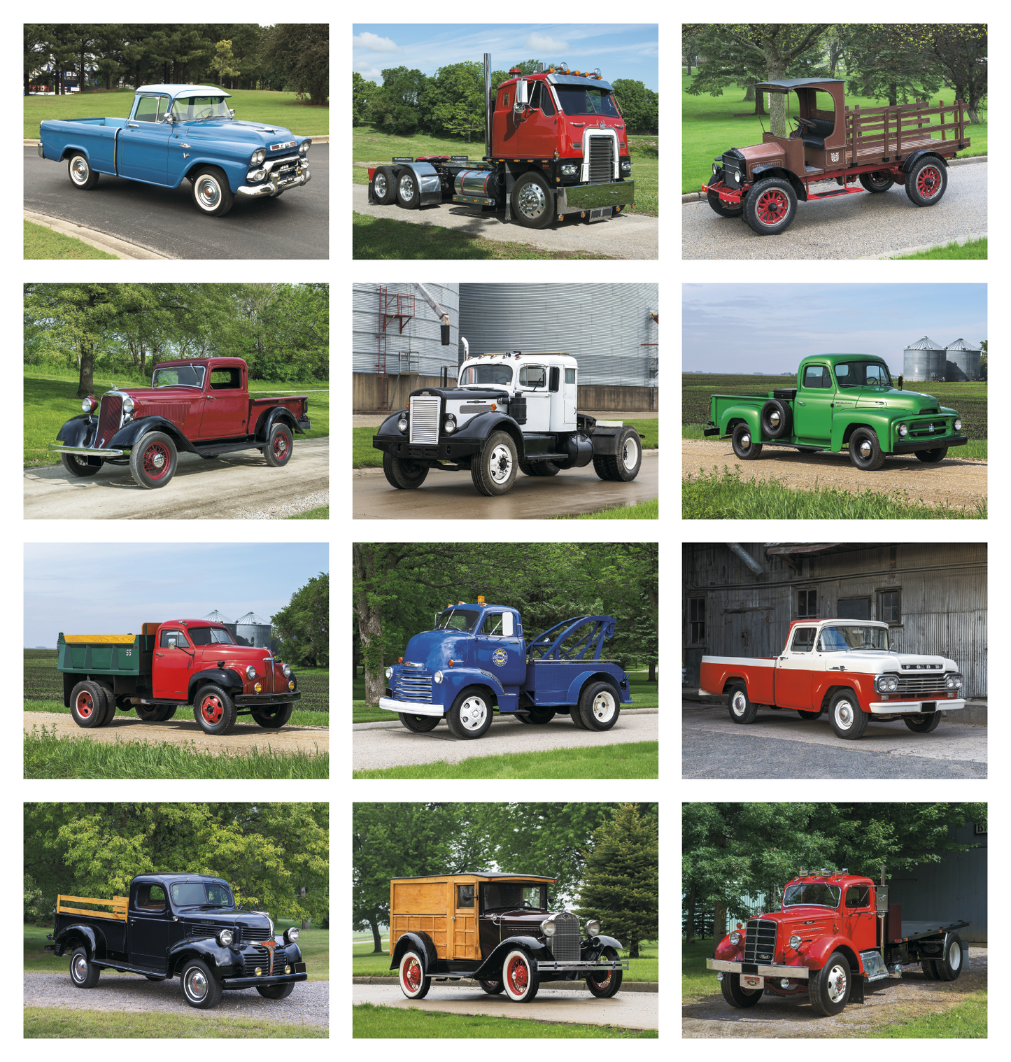HotLine Products Classic Trucks Appointment Calendar Spiral-494