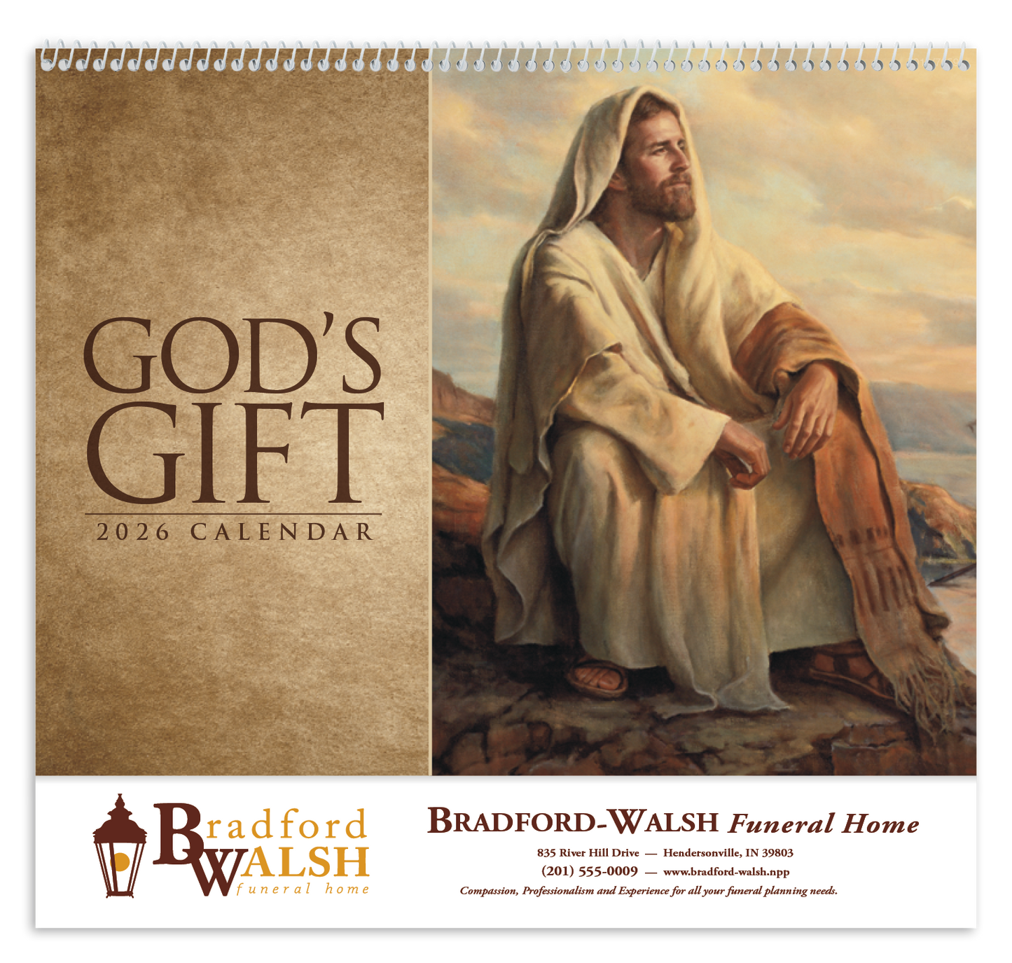 Good Value Gods Gift wo Funeral PrePlanning Sheet Spiral-7059
