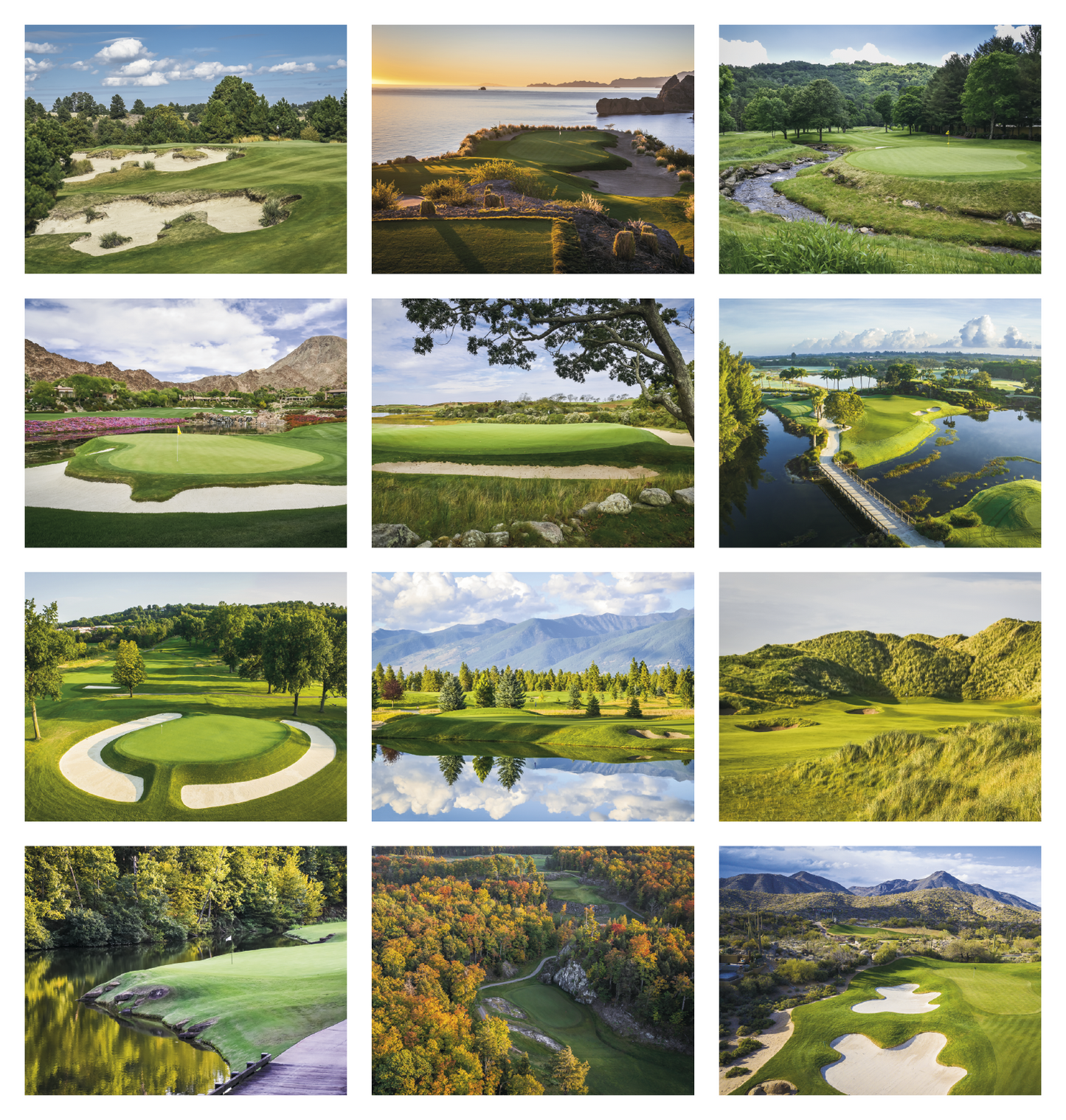 Good Value Fairways Greens Stapled Calendar-7229