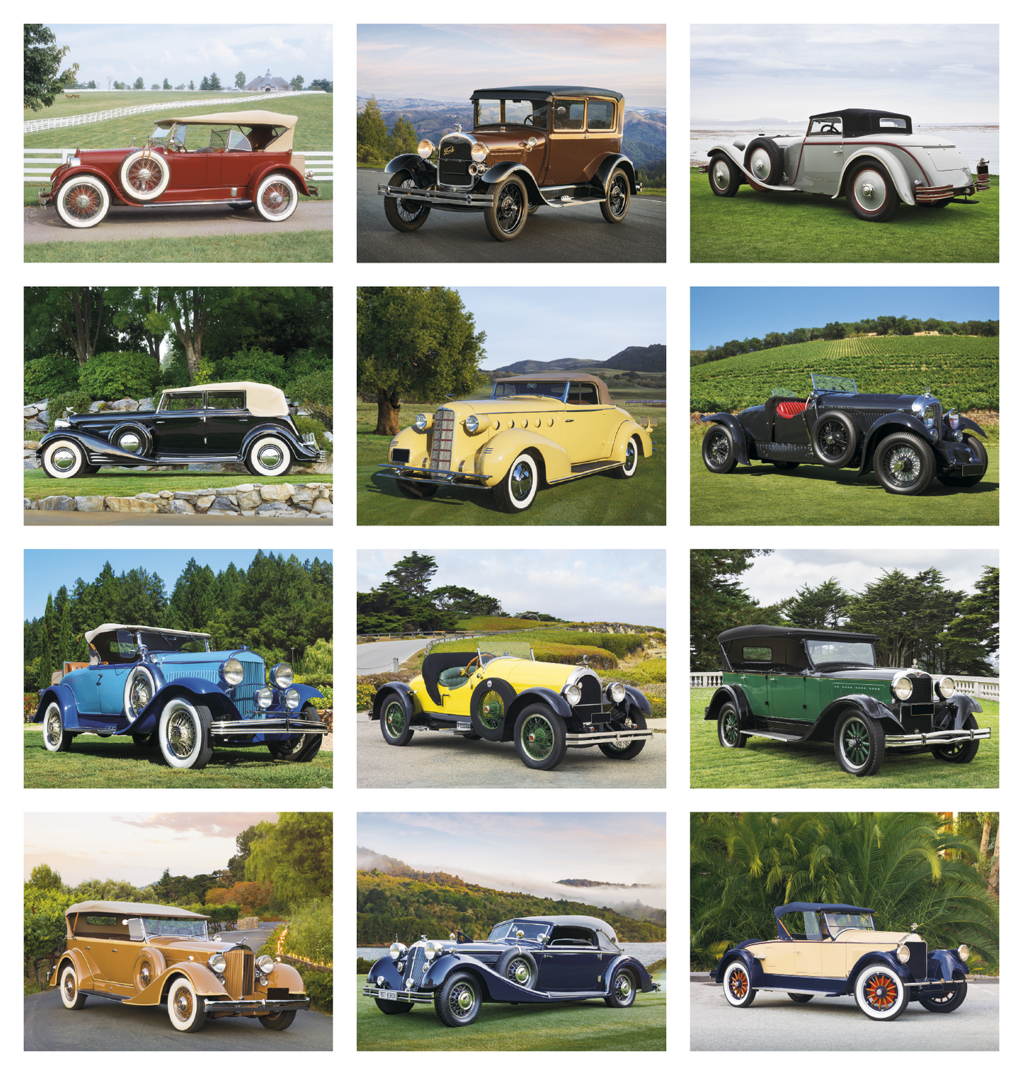 Good Value Antique Autos Calendar-7257