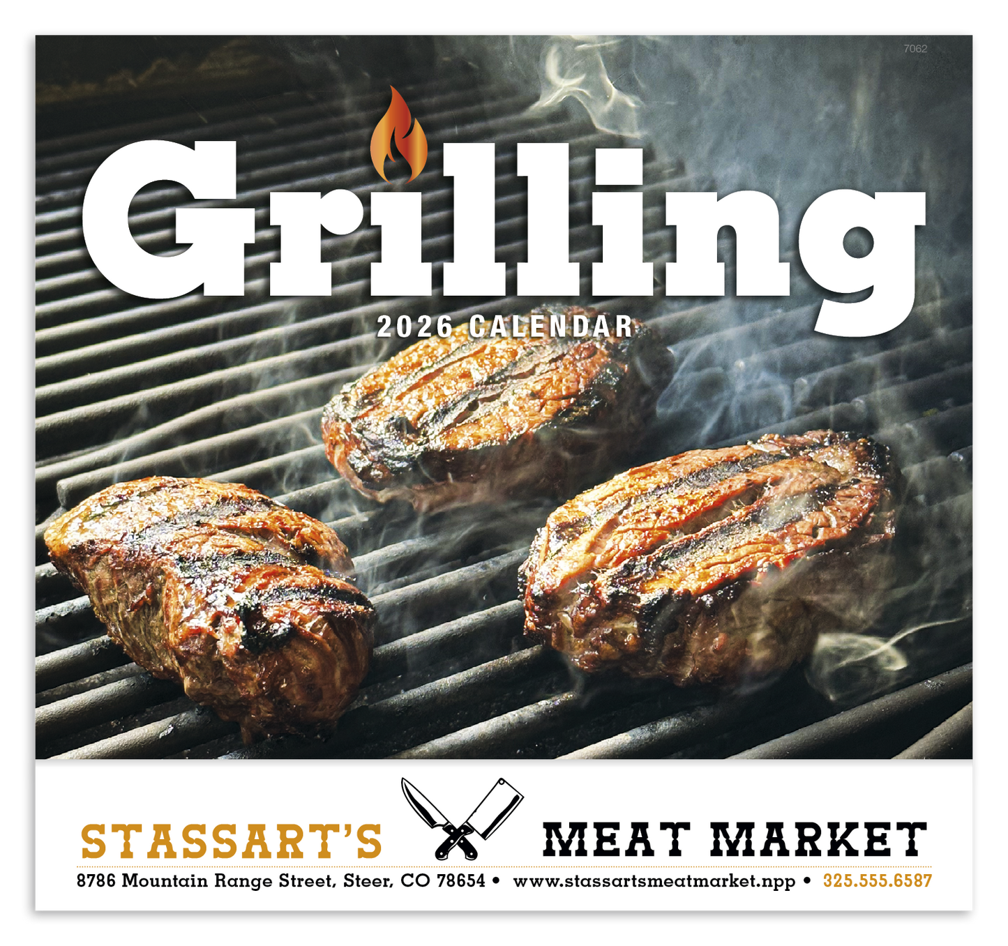 Good Value Grilling Stapled Calendar-7262