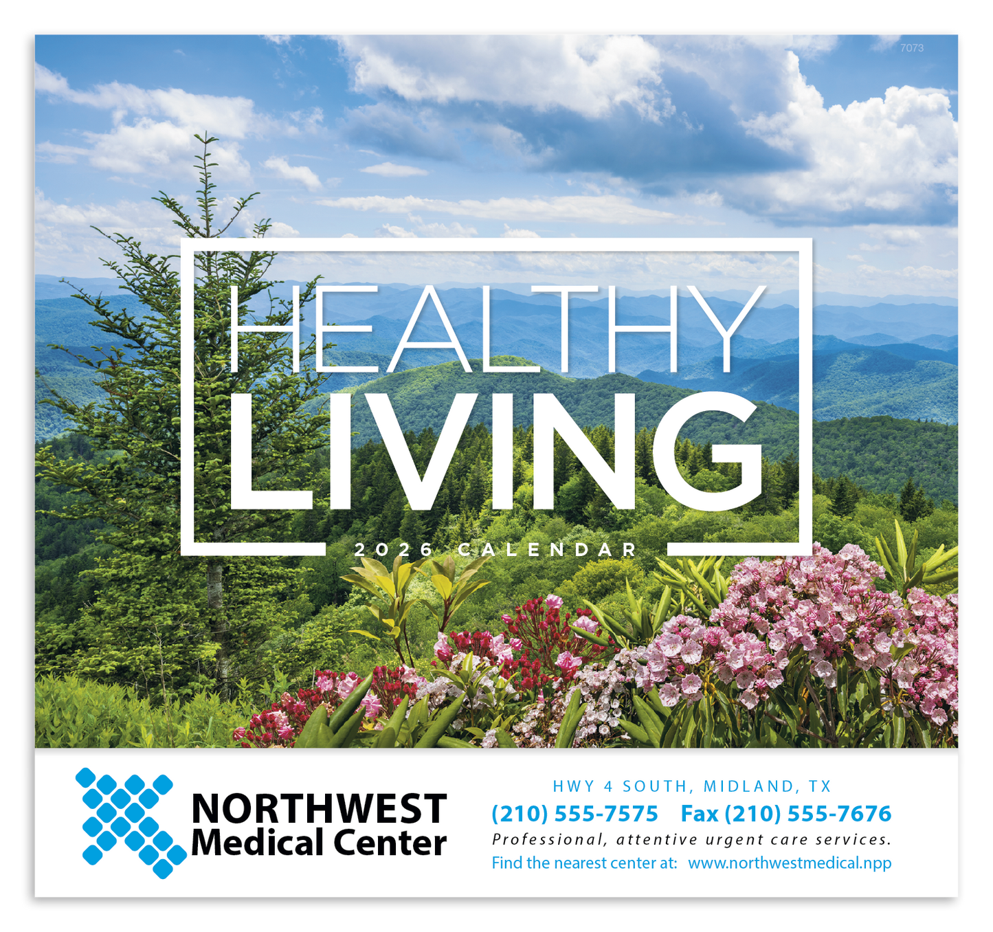 Good Value Healthy Living Stapled Calendar-7273