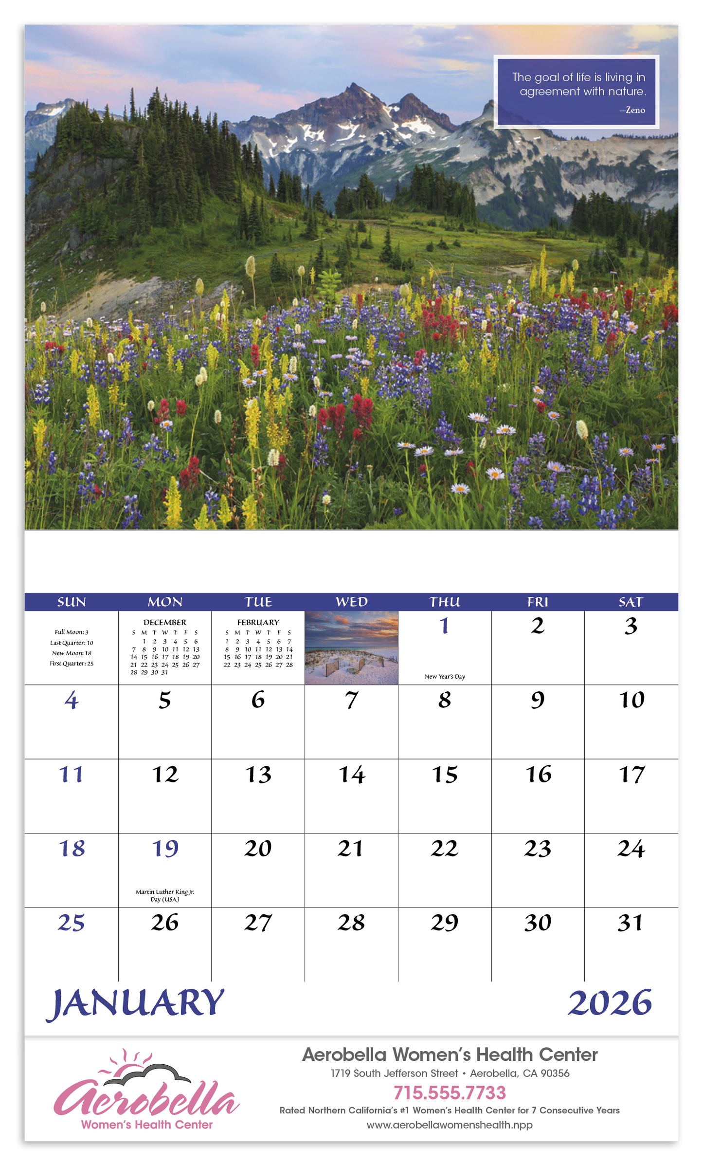 Good Value Inspirations for Life Stapled Calendar-7279