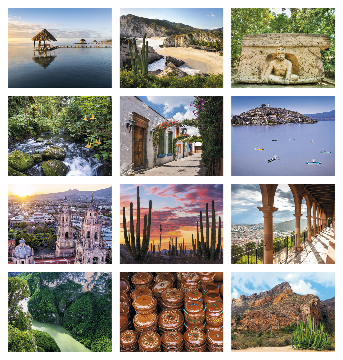 Good Value Mexico Stapled Calendar-7287