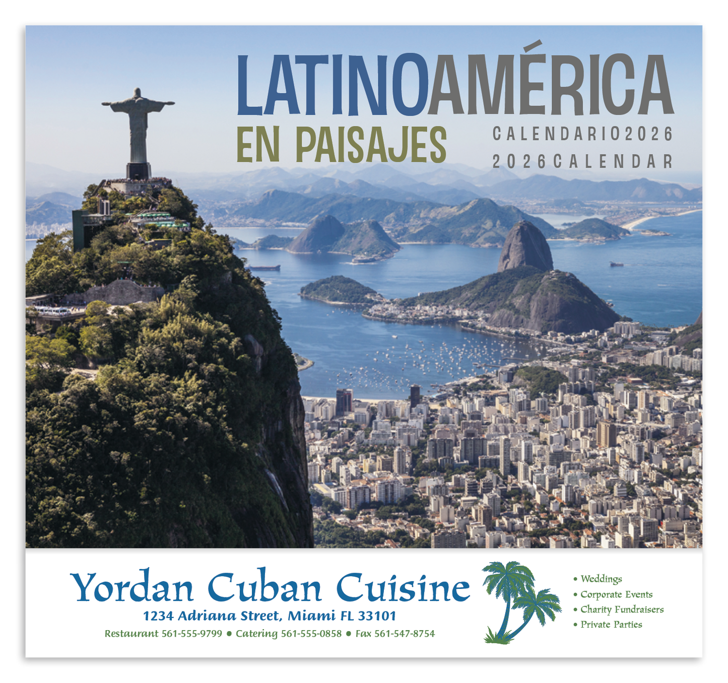 Good Value Latinoamerica en Paisajes Stapled Calendar-7288