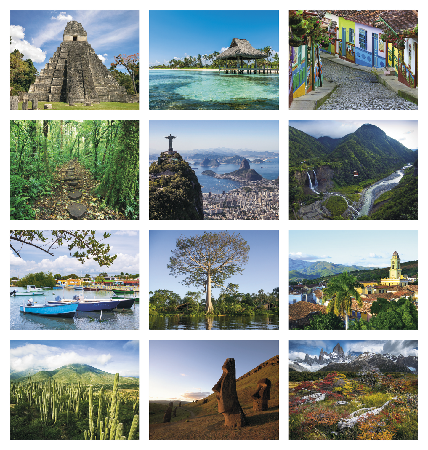 Good Value Latinoamerica en Paisajes Stapled Calendar-7288
