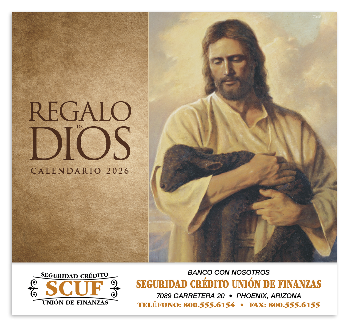 Good Value Regalo de Dios Stapled Calendar-7295