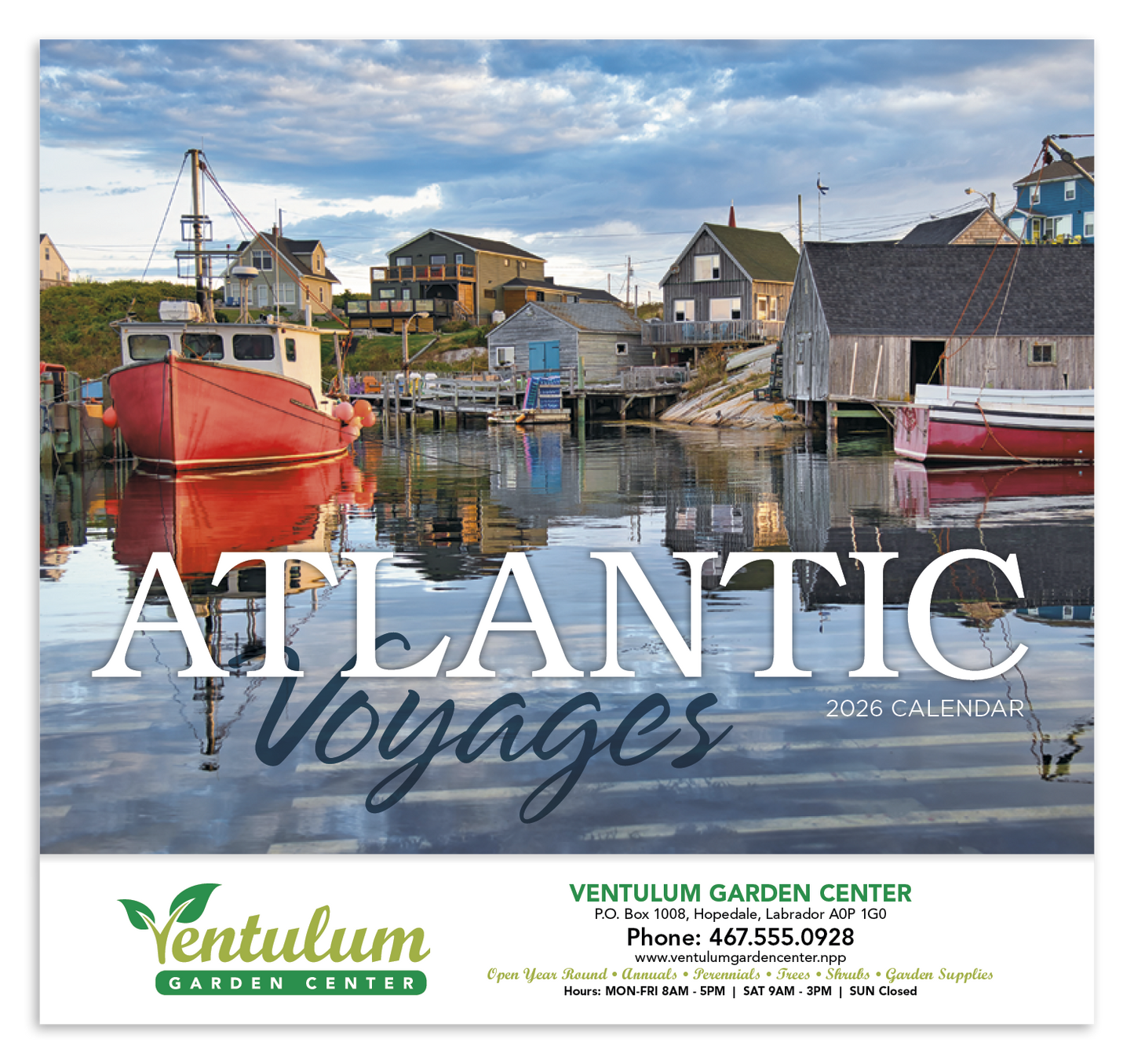 Good Value Atlantic Voyages Stapled Calendar-7310