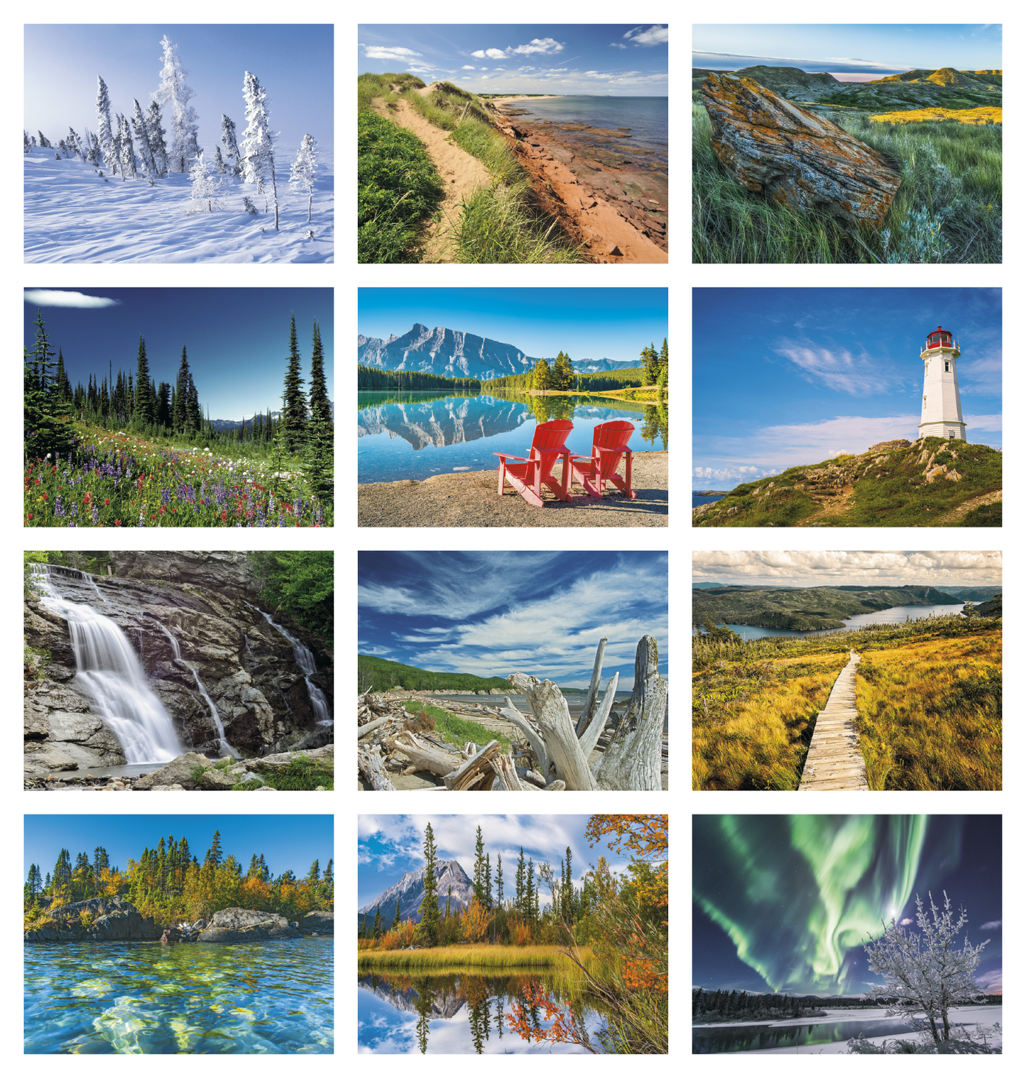 Good Value Canadian National Parks Stapled Calendar-7313