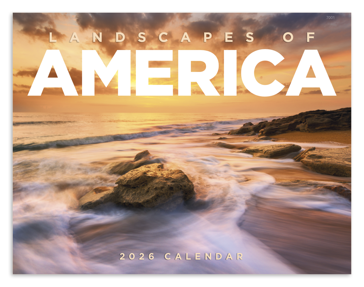 Good Value Landscapes of America Window Calendar-7501