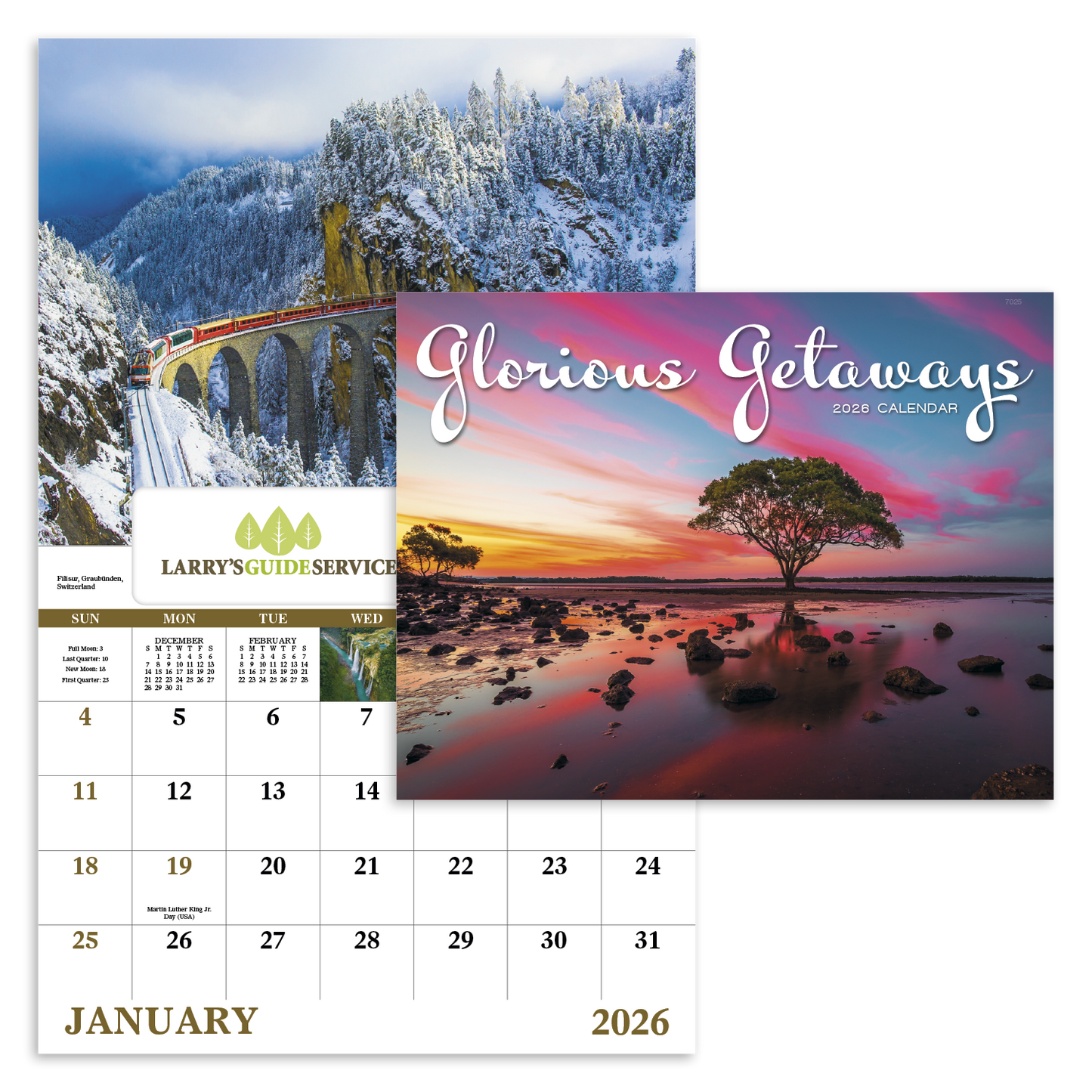 Good Value Glorious Getaways Window Calendar-7525