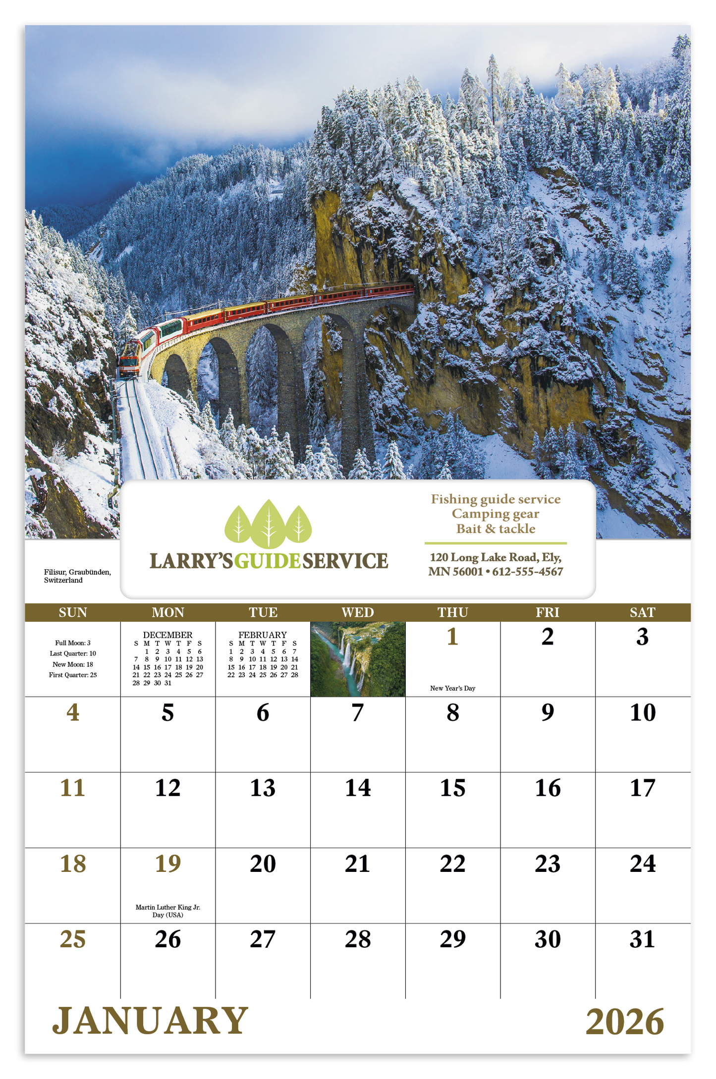 Good Value Glorious Getaways Window Calendar-7525