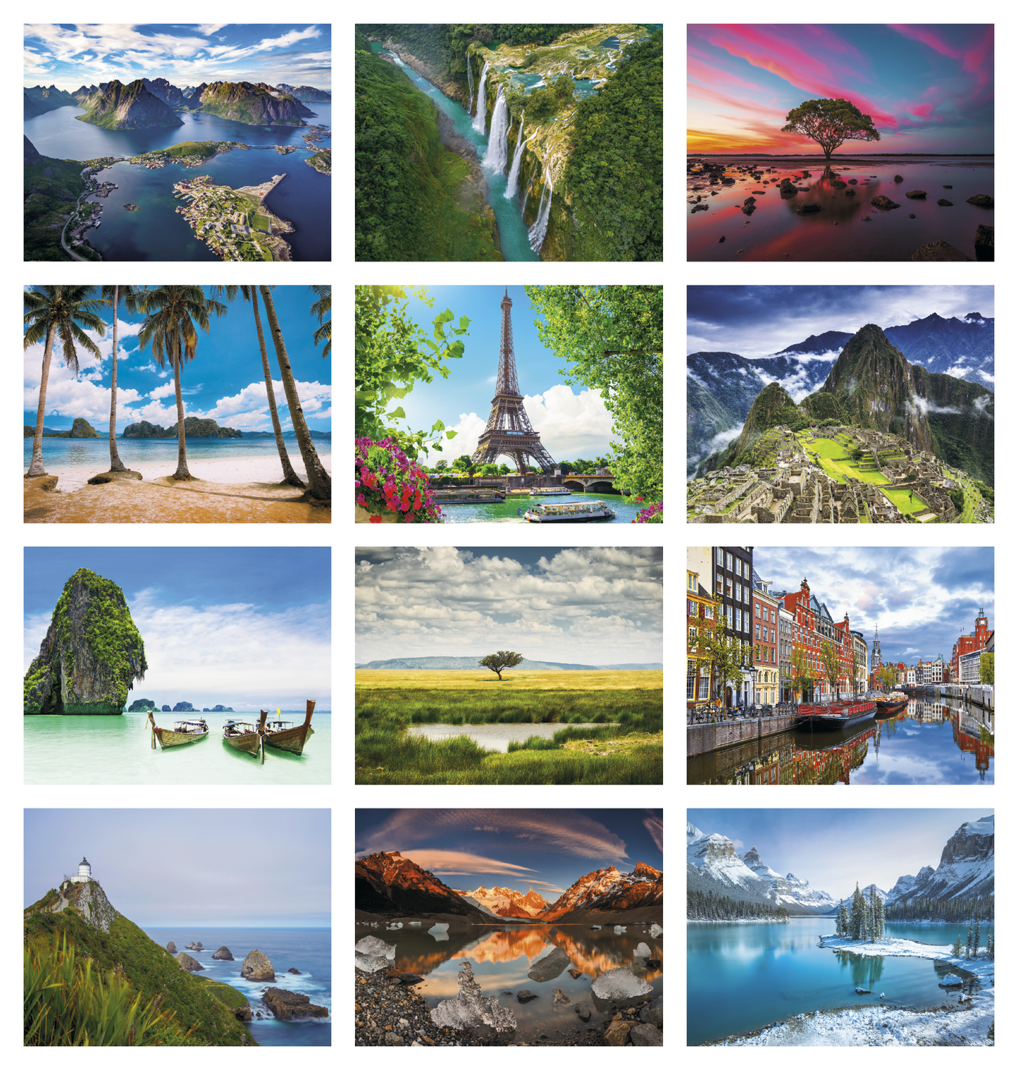 Good Value Glorious Getaways Window Calendar-7525