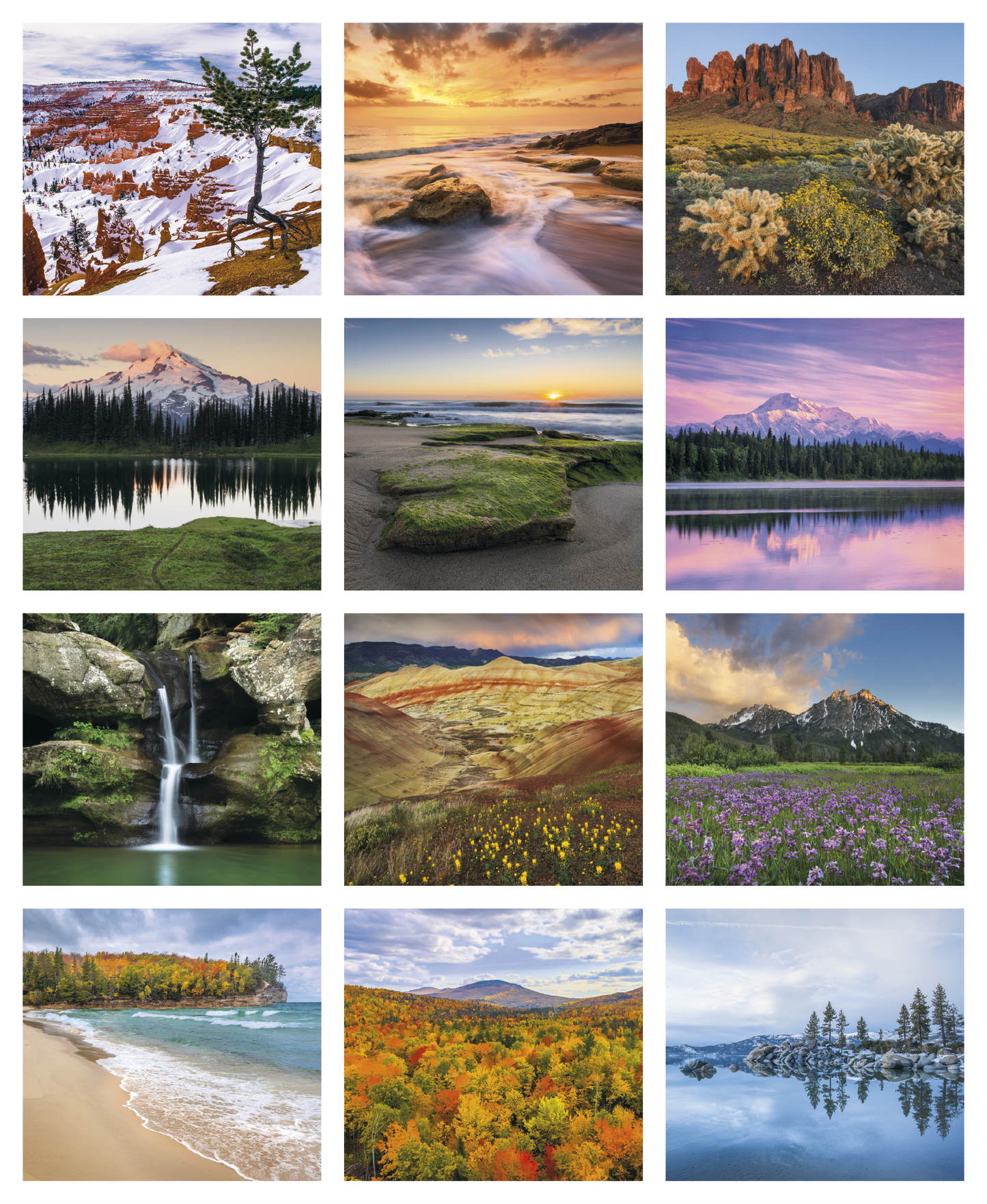 Good Value Landscapes of America Mini Calendar-7702