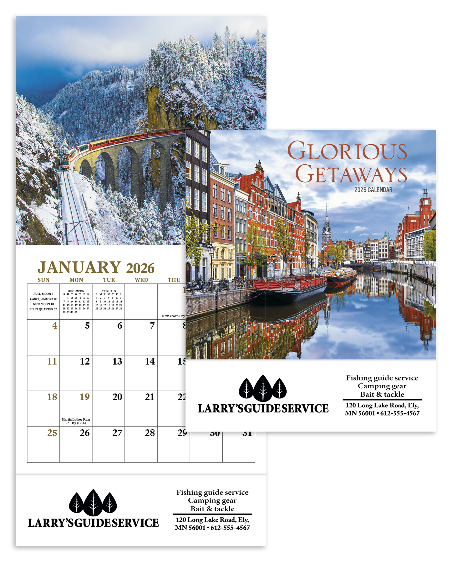 Good Value Glorious Getaways Mini Calendar-7726