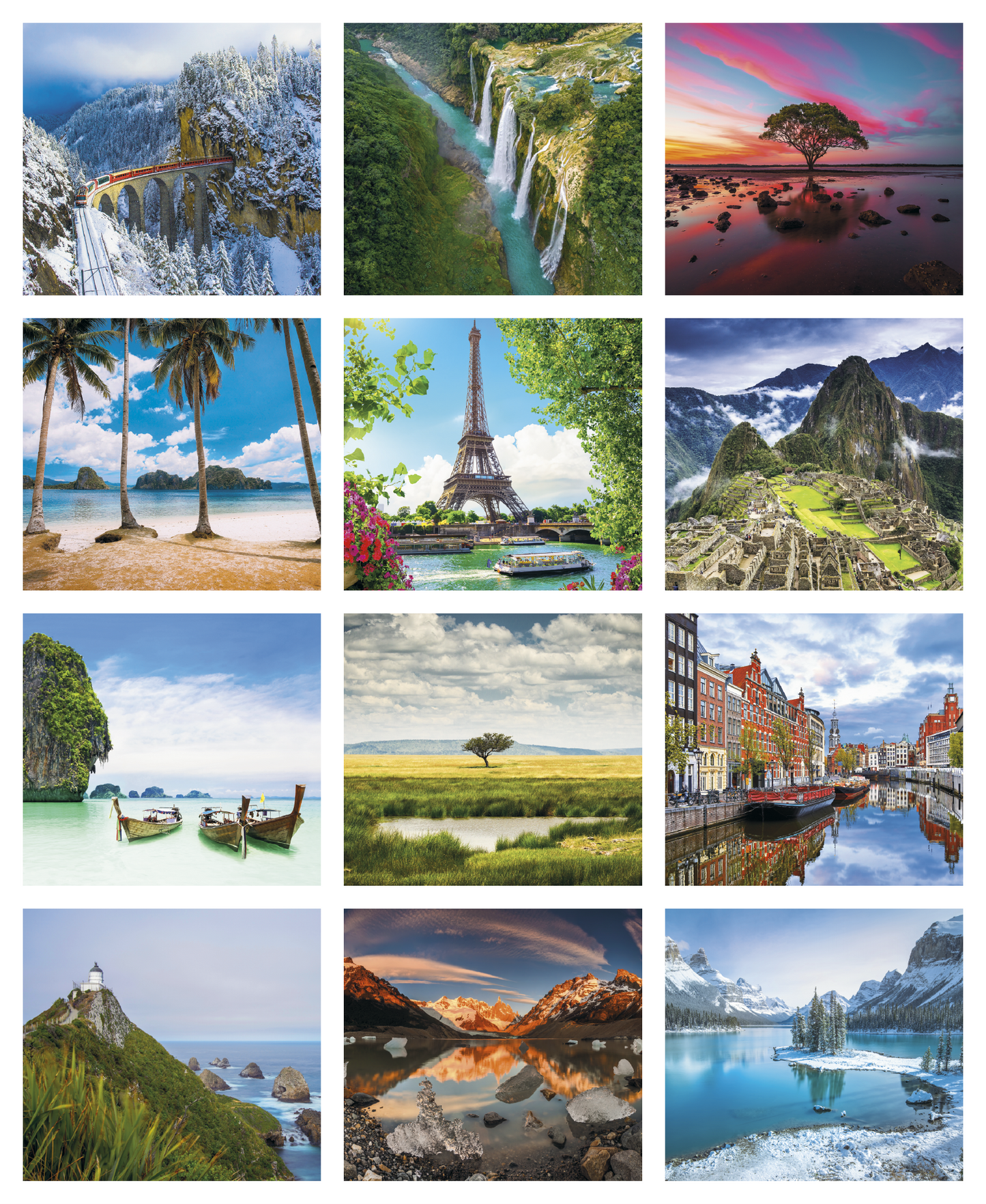 Good Value Glorious Getaways Mini Calendar-7726