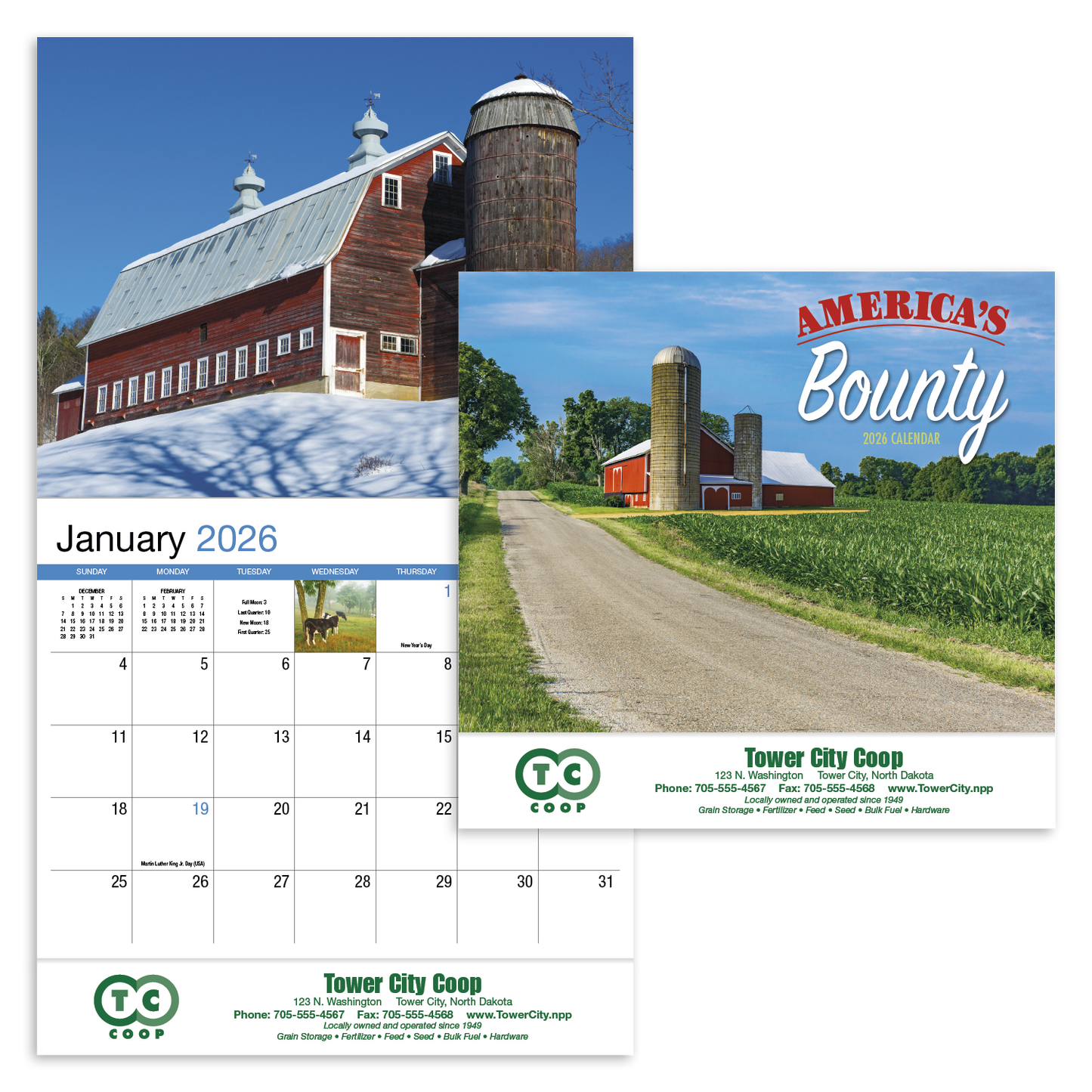 HotLine Products Americas Bounty Appointment Calendar Stapled-831
