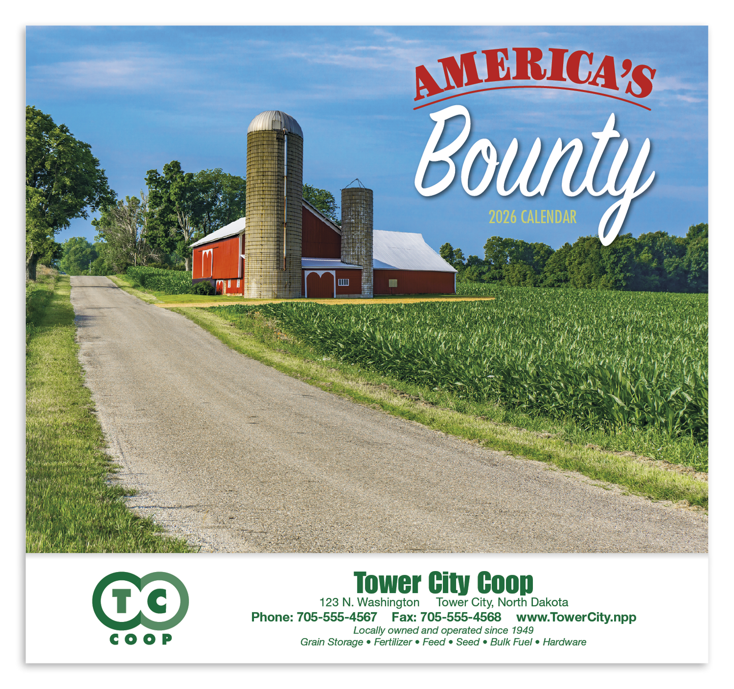 HotLine Products Americas Bounty Appointment Calendar Stapled-831
