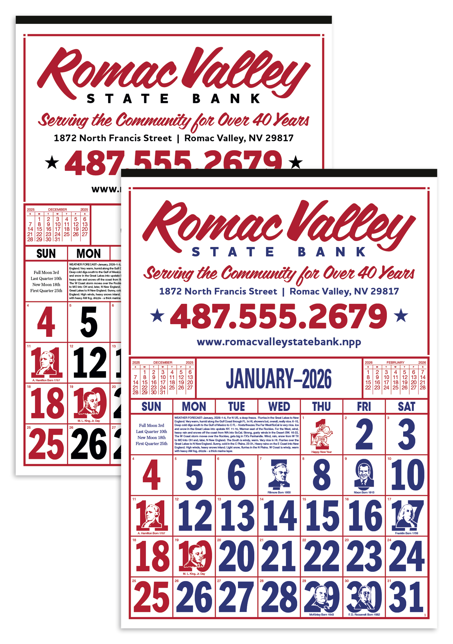 Skinner Kennedy Commercial 12Sheet Calendar-20-E
