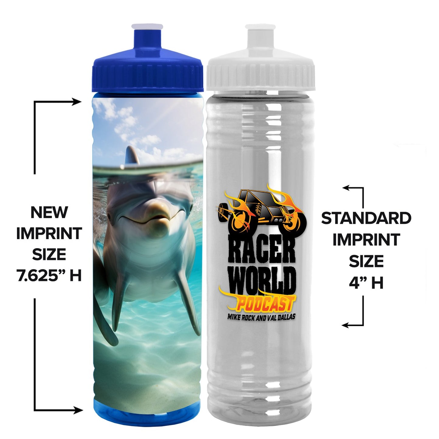 Garyline Slim Fit Bottle with PushPull Lid 24 oz-TB24