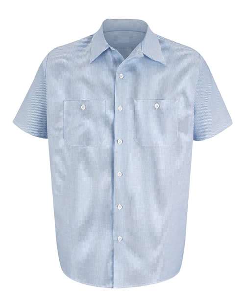Men's Tall Industrial Stripe Work Shirt