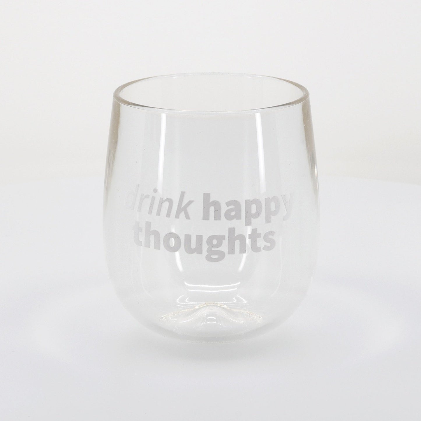 Silipint Clear Stemless Wine Glass 12 oz-46480