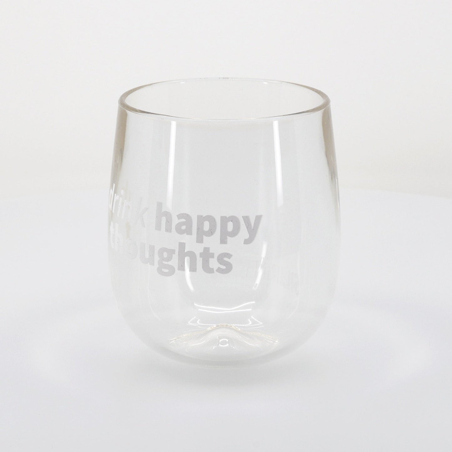 Silipint Clear Stemless Wine Glass 12 oz-46480