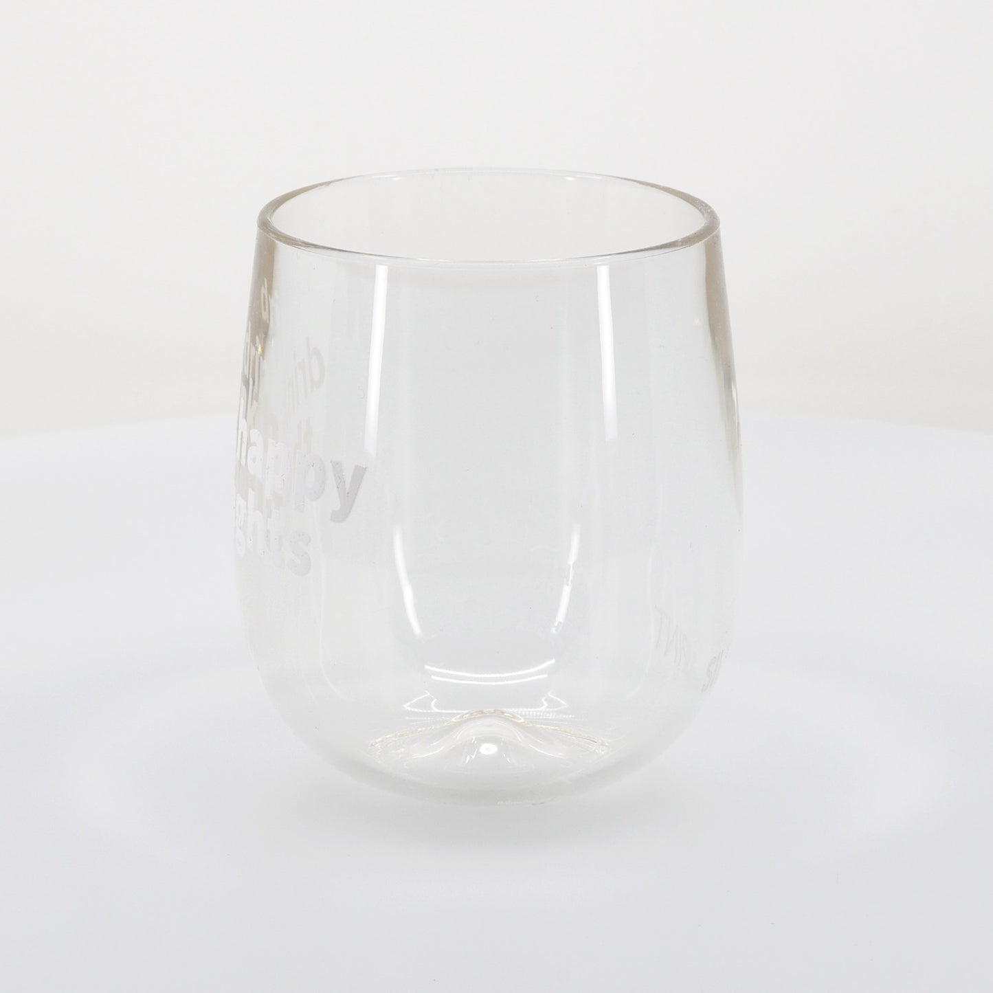 Silipint Clear Stemless Wine Glass 12 oz-46480