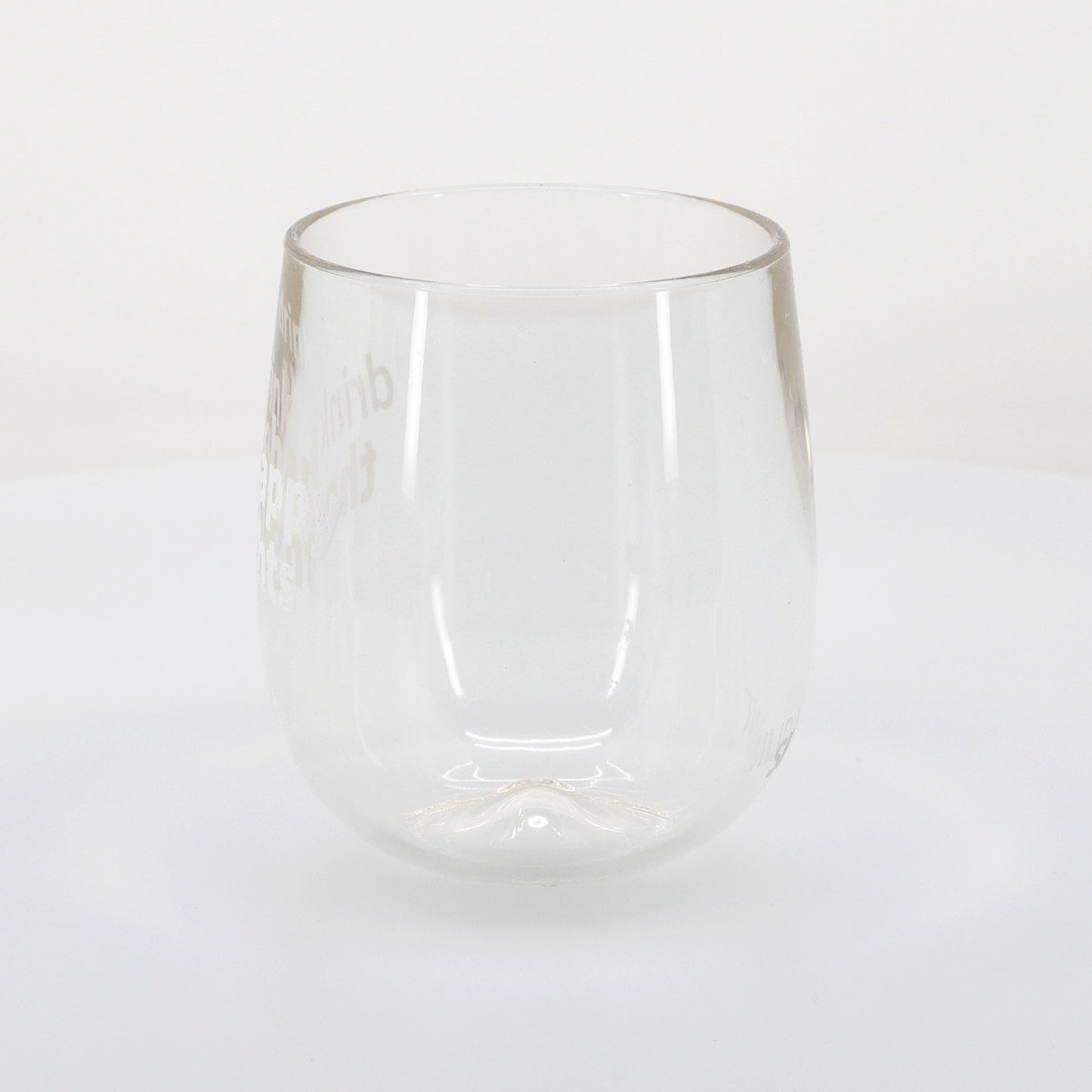 Silipint Clear Stemless Wine Glass 12 oz-46480