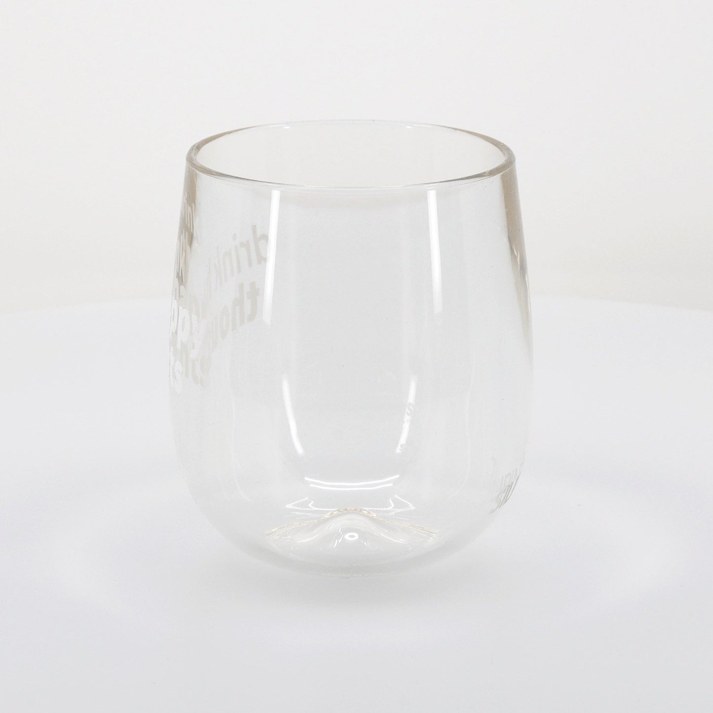 Silipint Clear Stemless Wine Glass 12 oz-46480