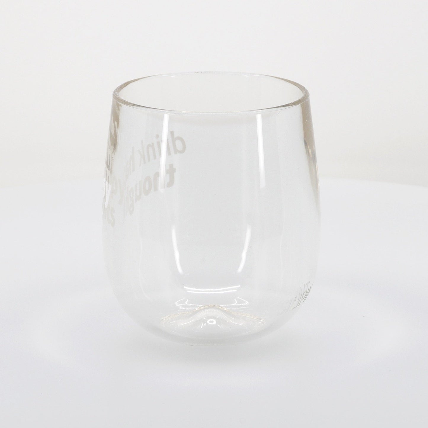Silipint Clear Stemless Wine Glass 12 oz-46480