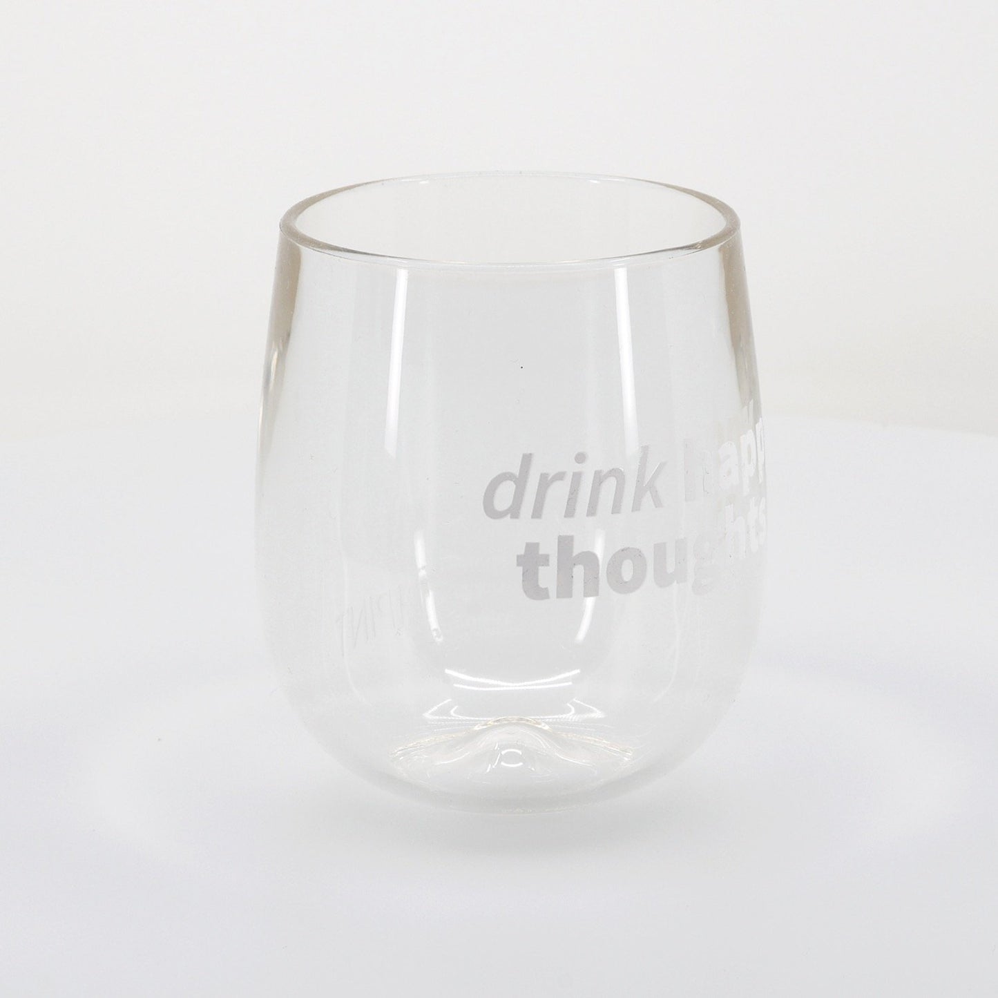Silipint Clear Stemless Wine Glass 12 oz-46480