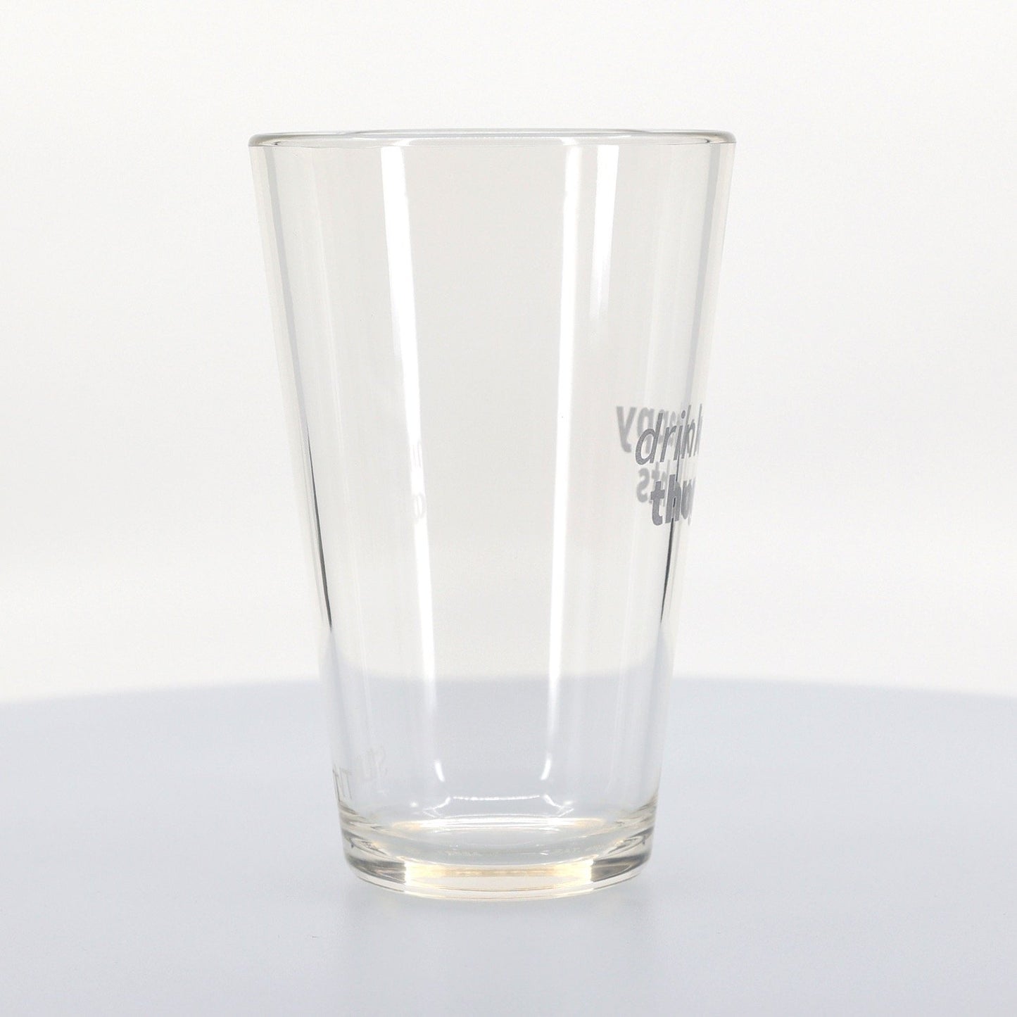 Silipint Clear Pint Glass 16 oz-46482