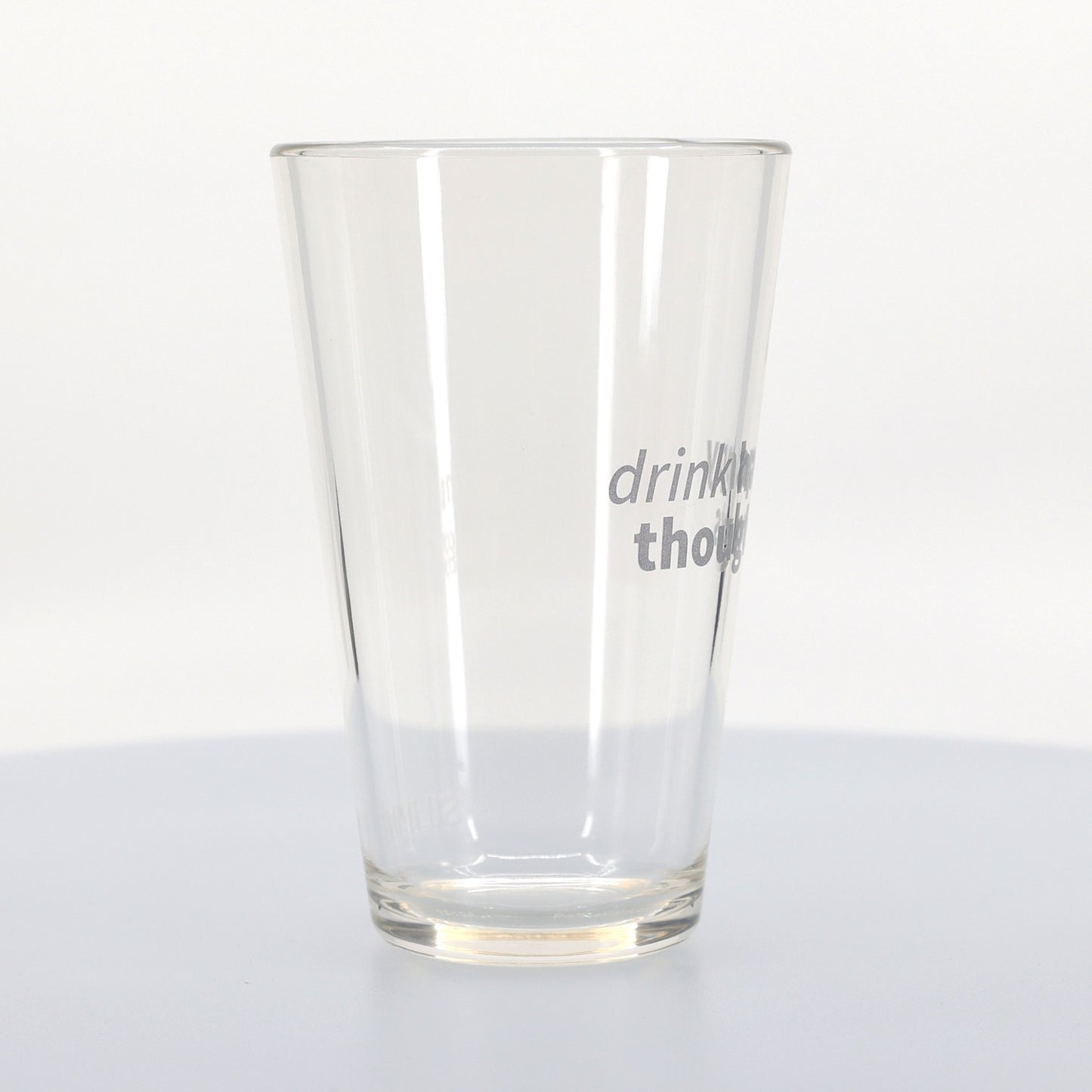 Silipint Clear Pint Glass 16 oz-46482