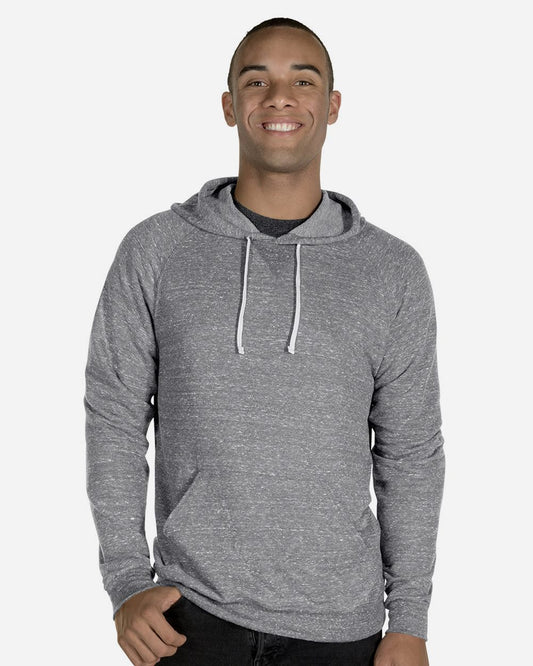 JERZEES Snow Heather French Terry Raglan Hooded Sweatshirt - 90MR
