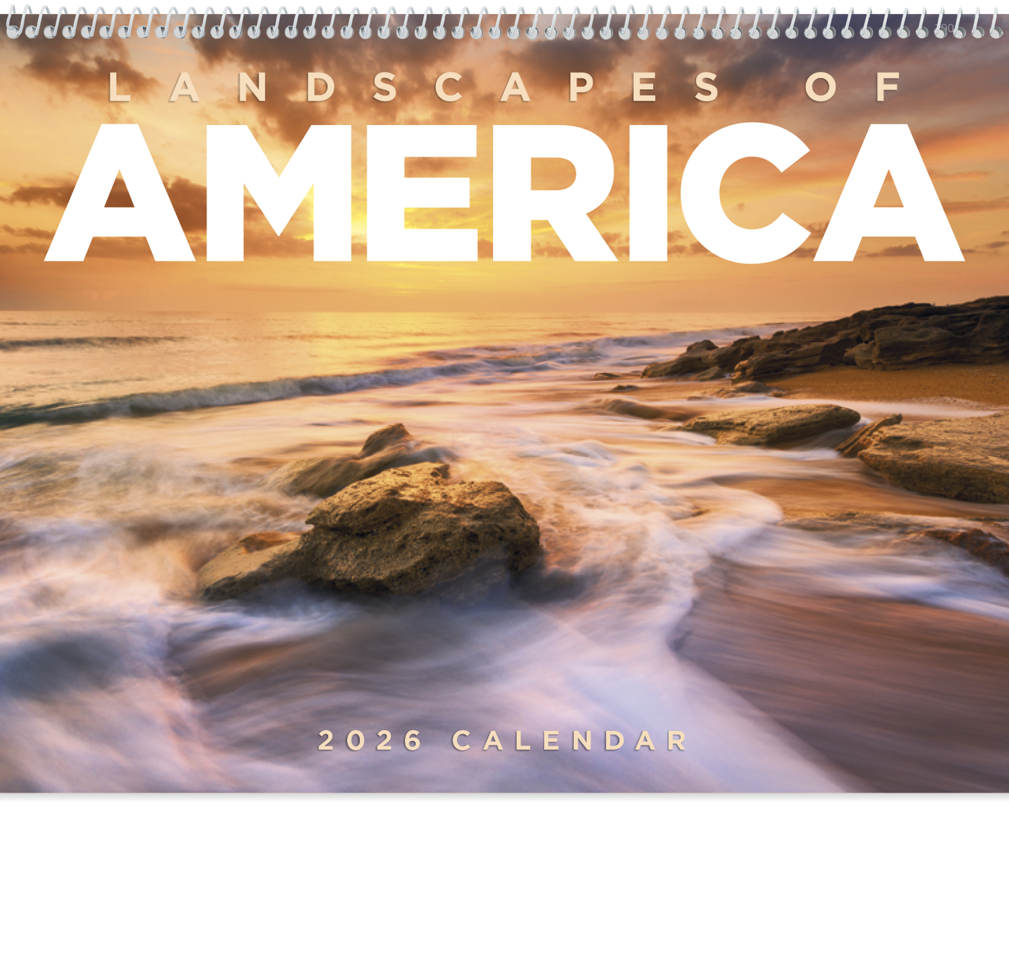 Good Value Landscapes of America Spiral Calendar-7001