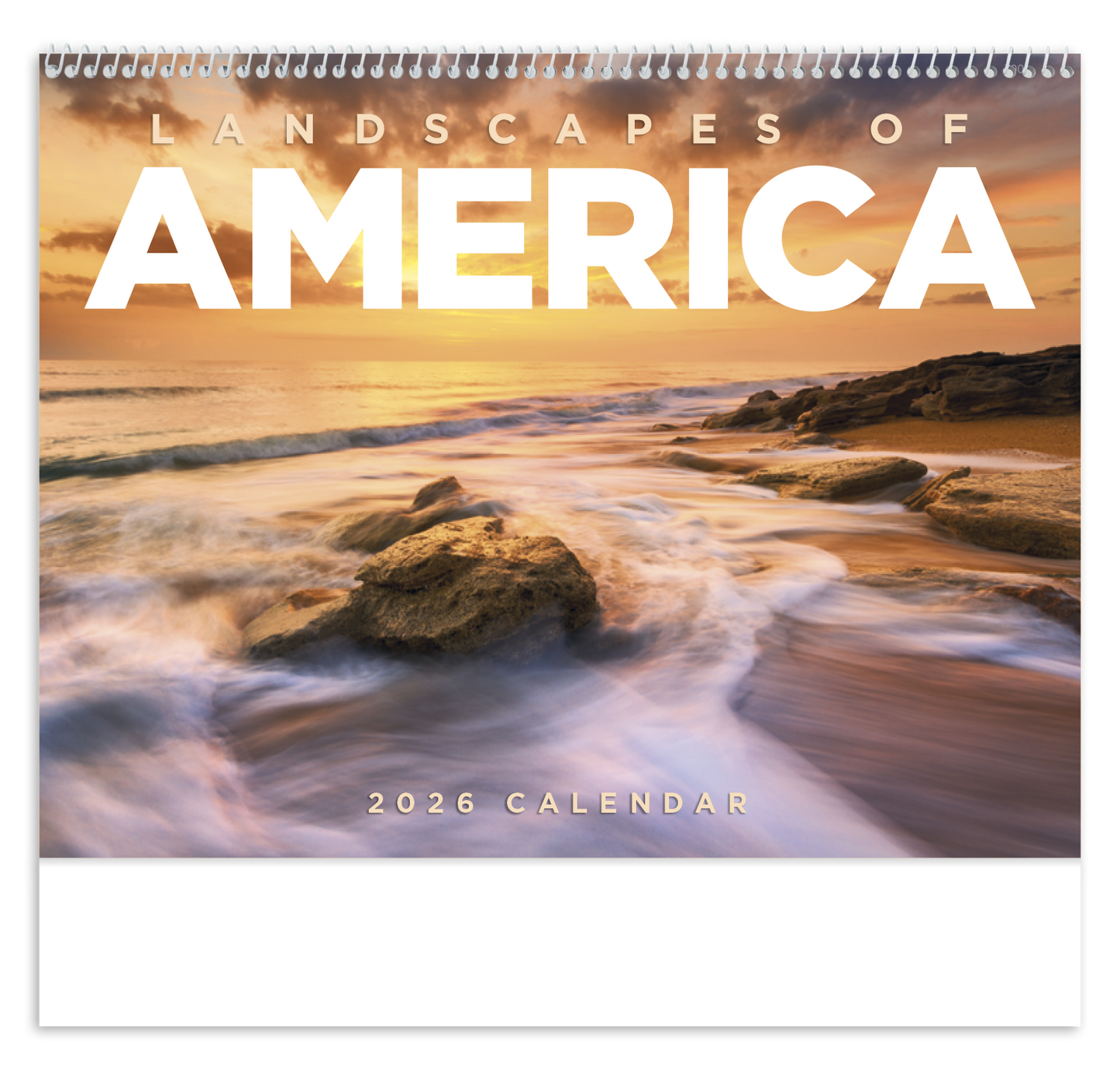 Good Value Landscapes of America Spiral Calendar-7001