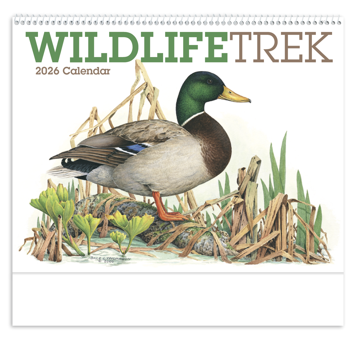 Good Value Wildlife Trek Spiral Calendar-7003