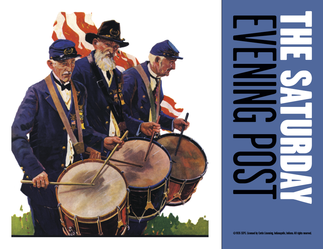 Good Value The Saturday Evening Post Spiral Calendar-7009